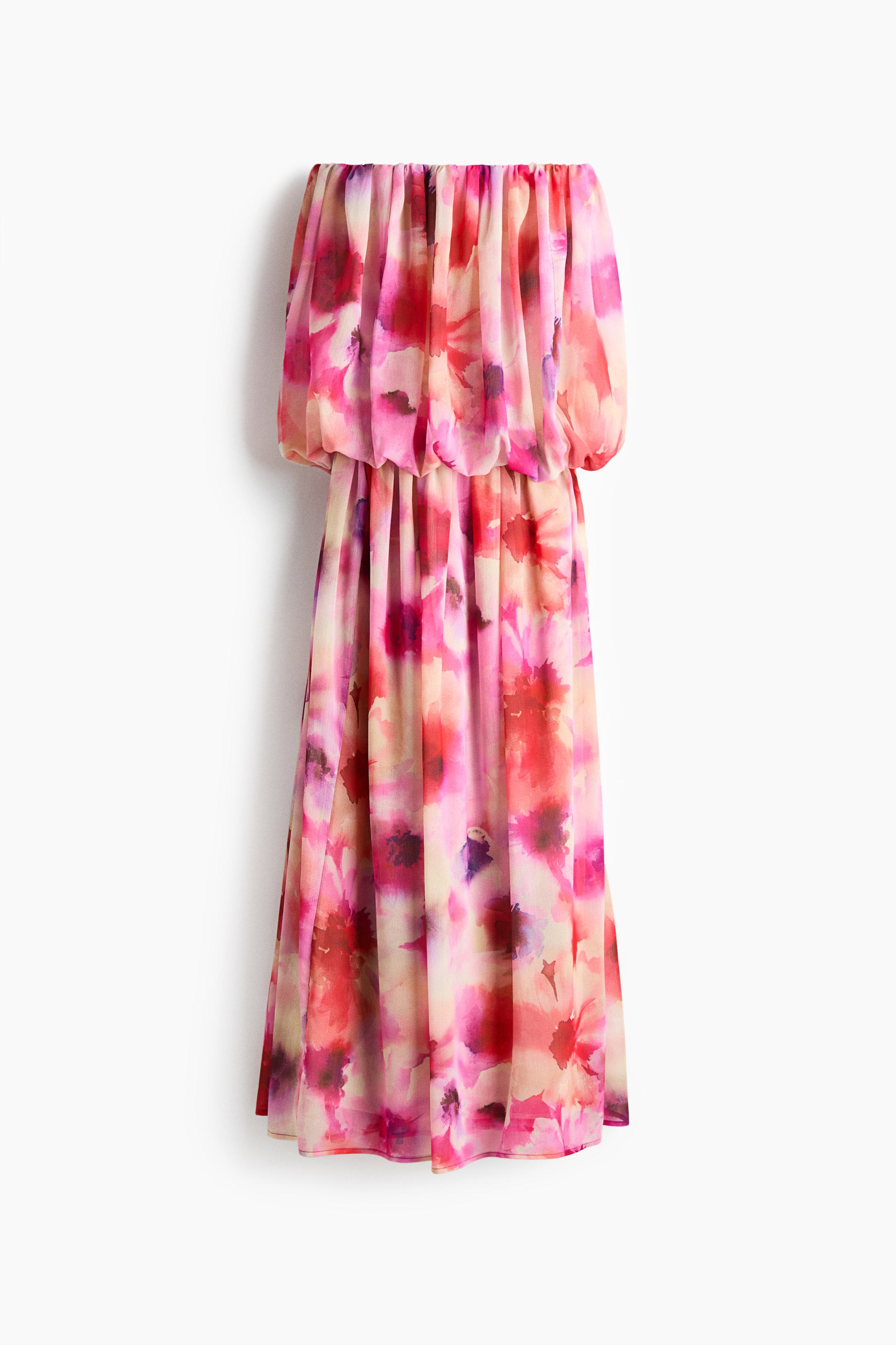 Chiffon Bandeau Dress