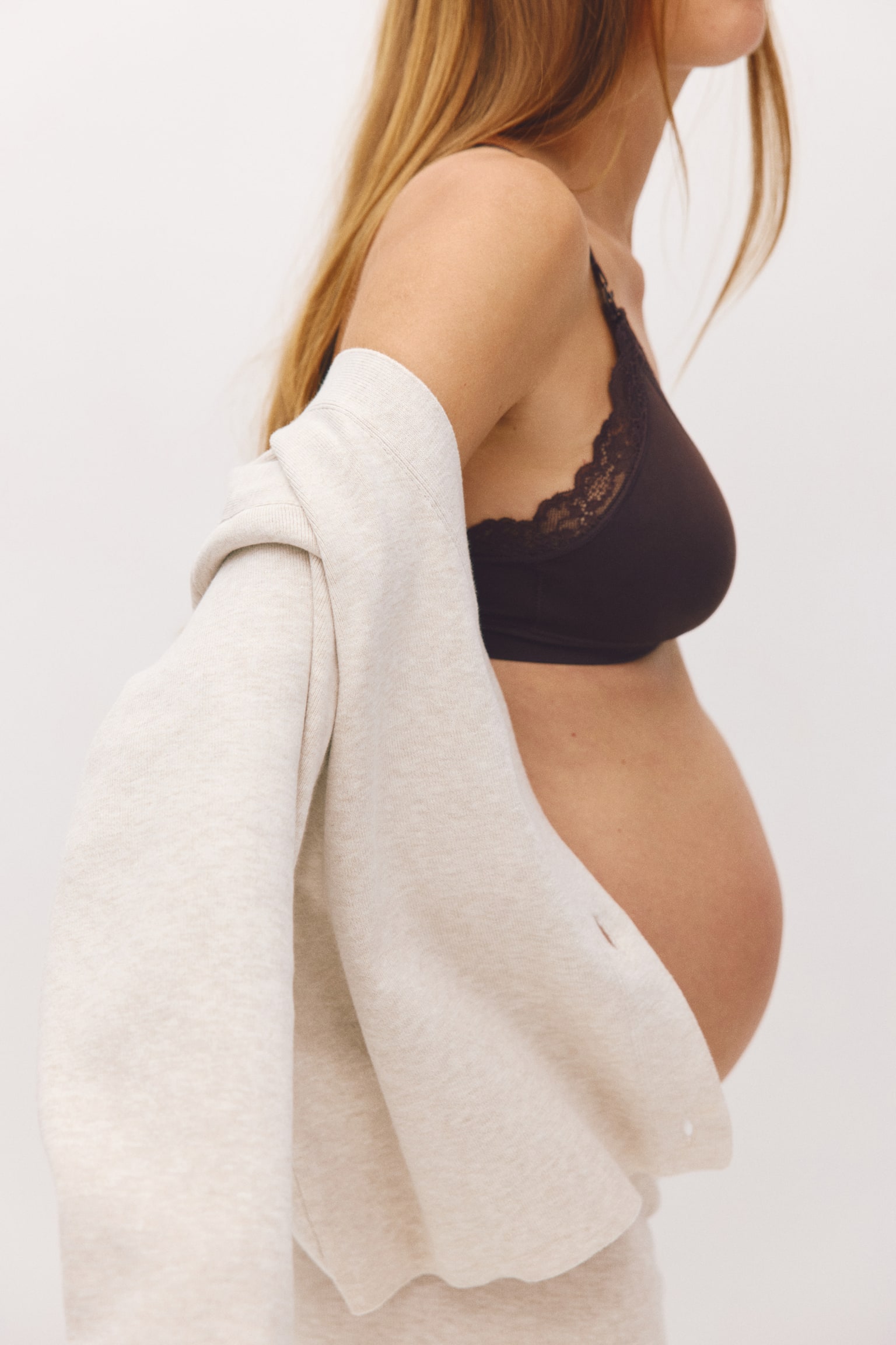 Женские бра для кормления H&M Mama с чашками, 2 шт, цвет: Коричневый / Розовый — фото 3