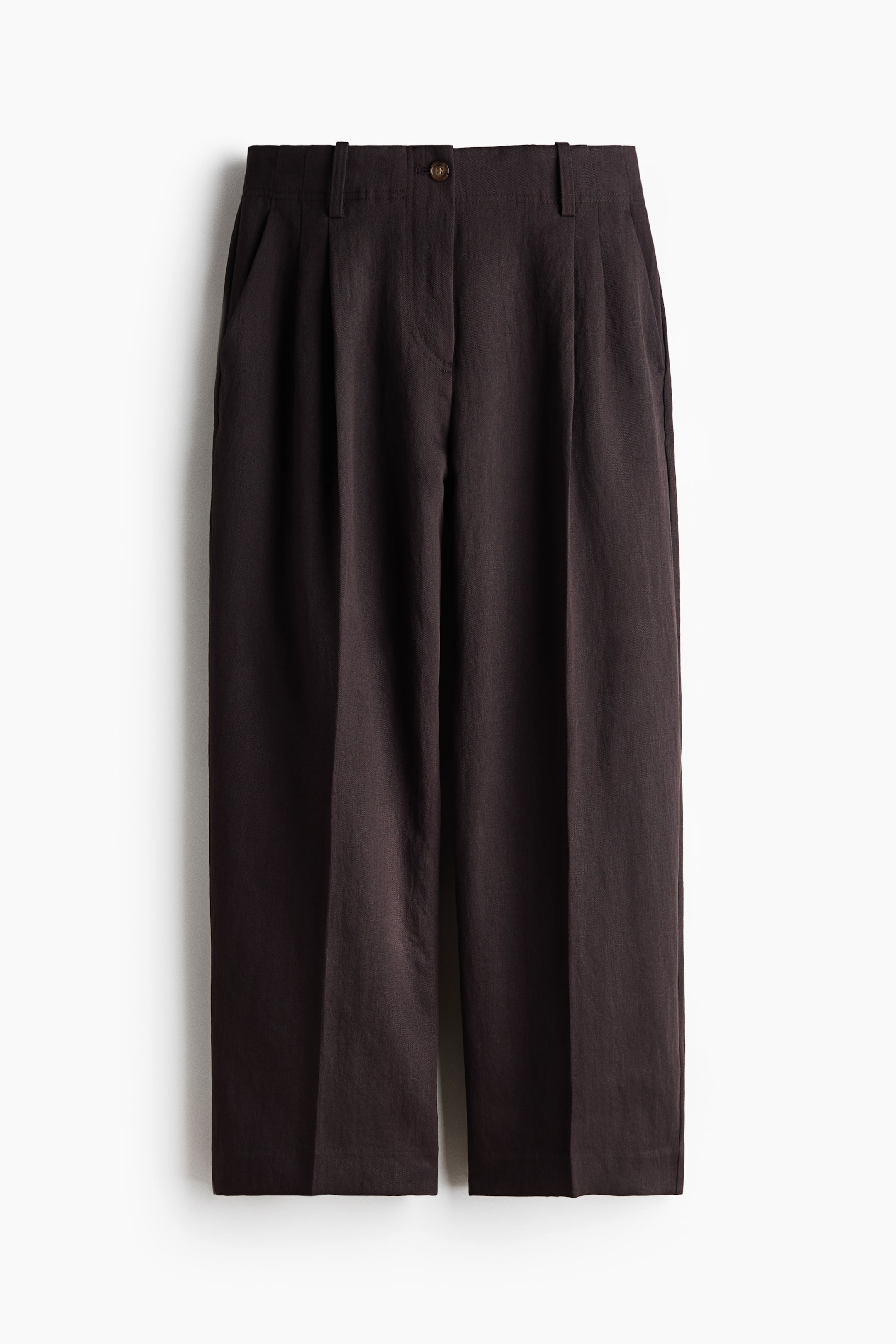 Ankle-Length Twill Pants