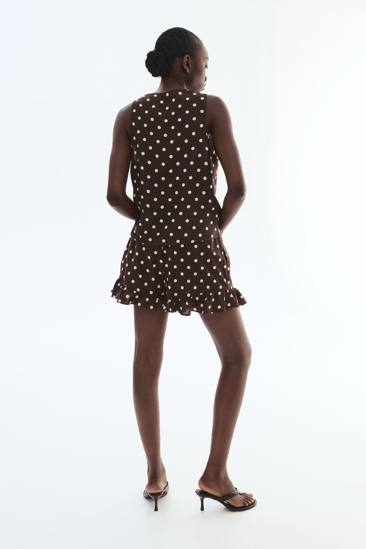 Linen-blend top - image 2