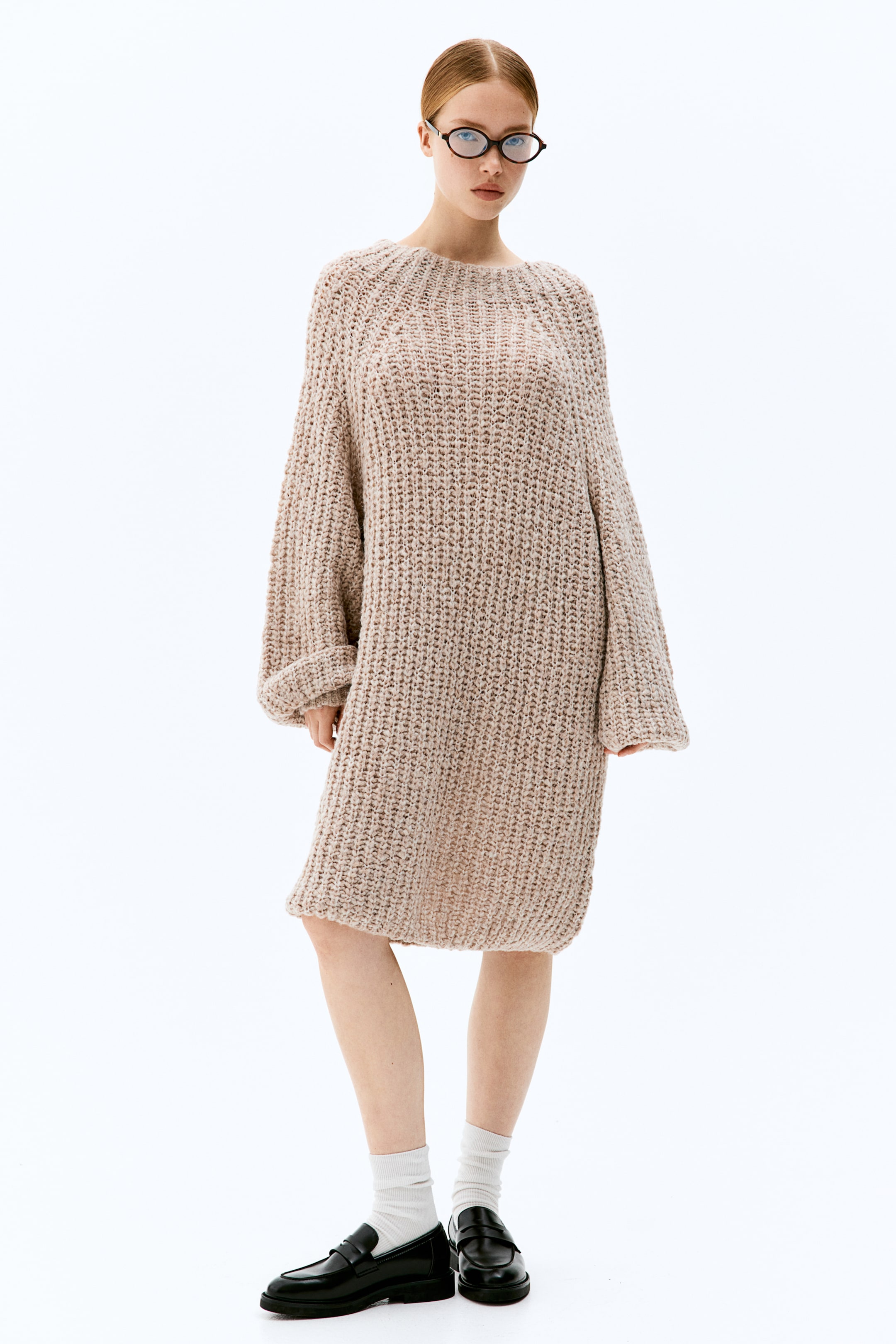 Rib-Knit Dress