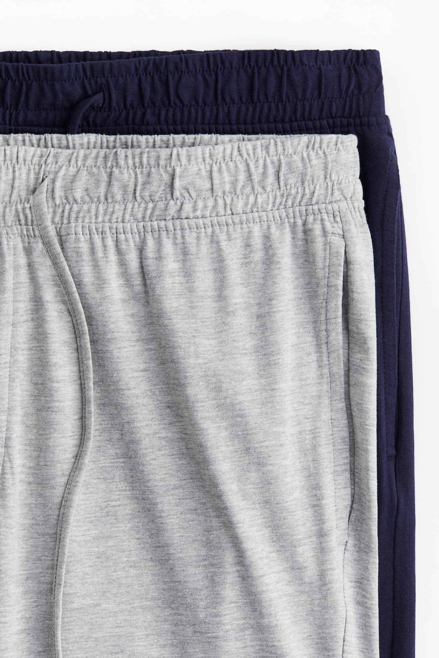 2-pack Regular Fit pyjama bottoms - Grey marl/Navy blue/Burgundy/Grey marl/Grey/Grey marl/Black/Dark grey marl - 5