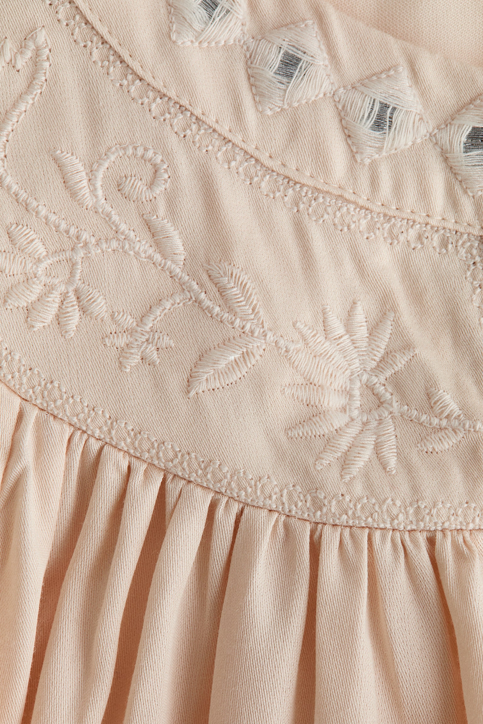 Áo kiểu vải modal - Màu hồng phấn - 4