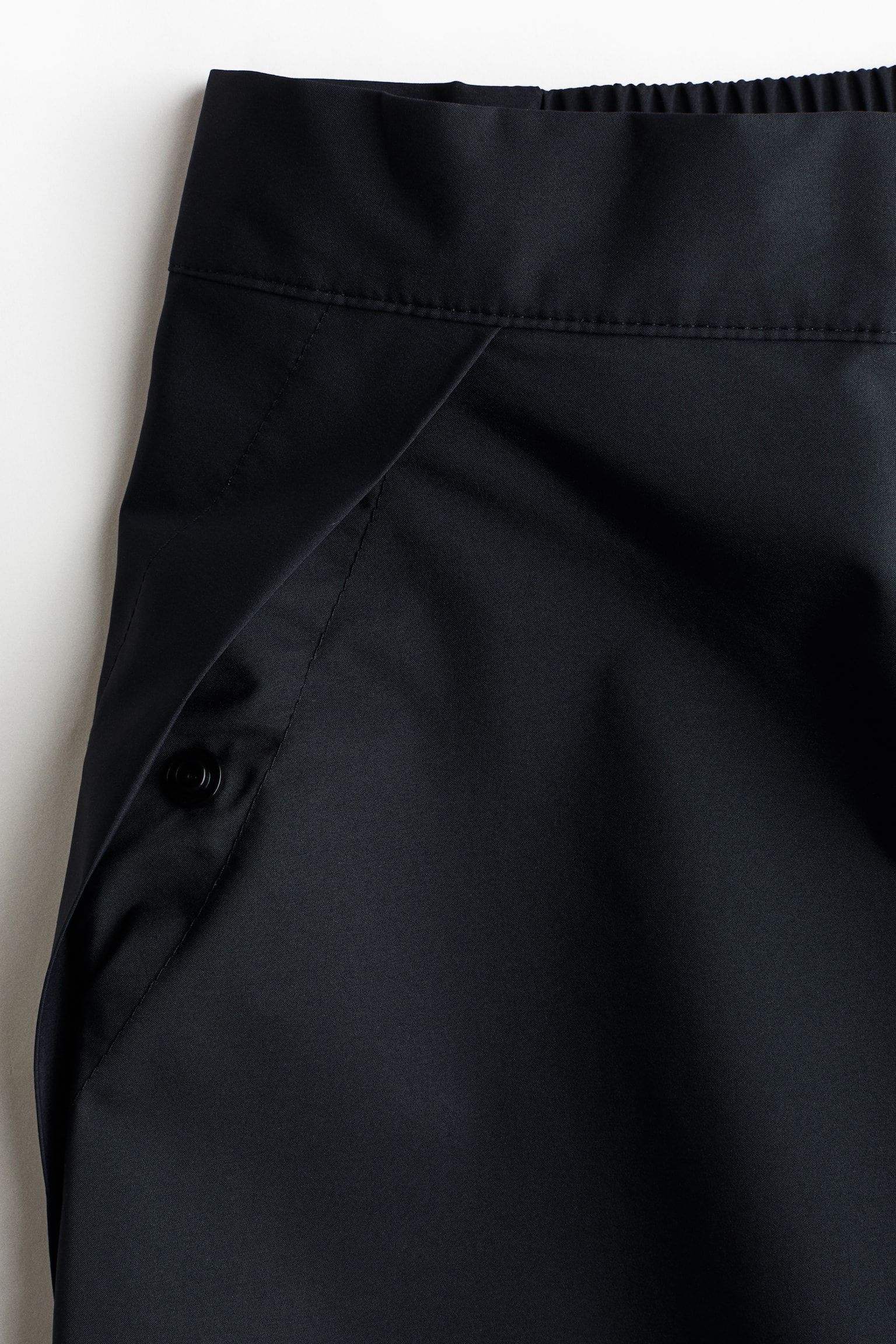 Женские брюки H&M Barrel-Leg Rain Pants with StormMove™, цвет: Чёрный — фото 9