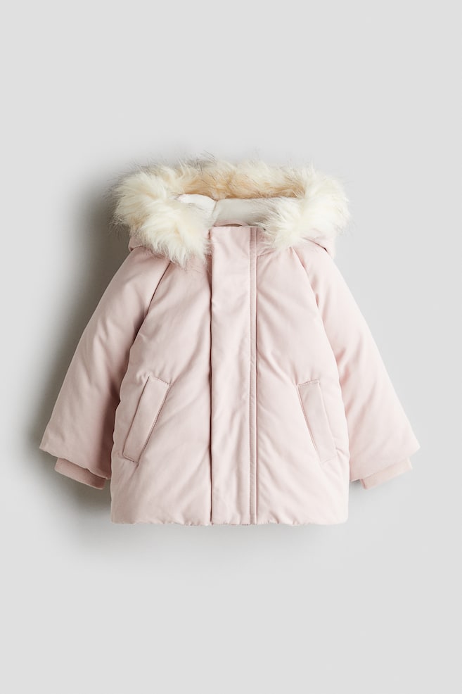 Gewatteerde parka - Lichtroze - 1