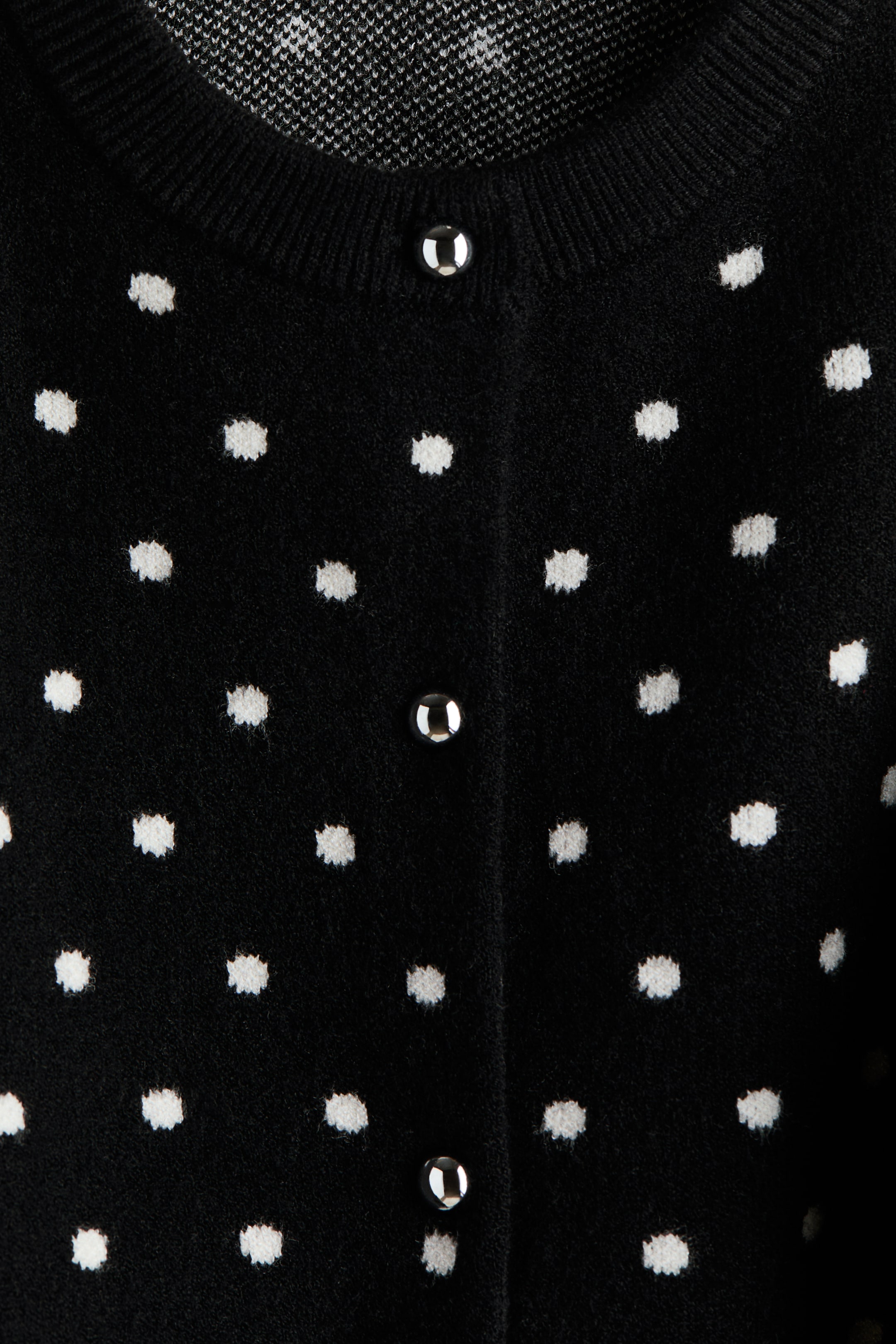Gilet en tricot jacquard