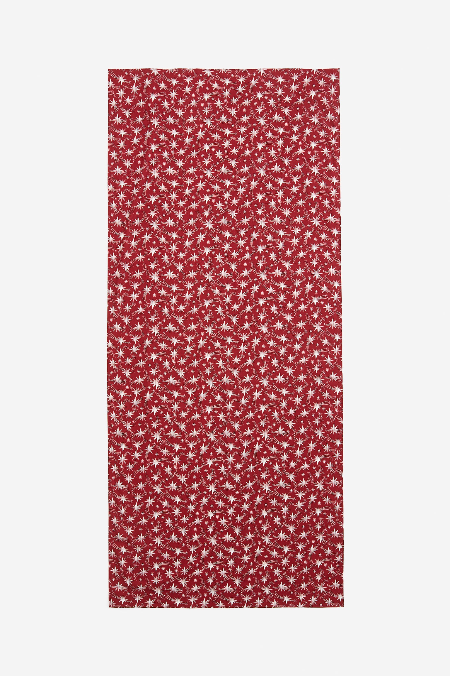 Cotton tablecloth - Red/Stars/Green/Stars - 2