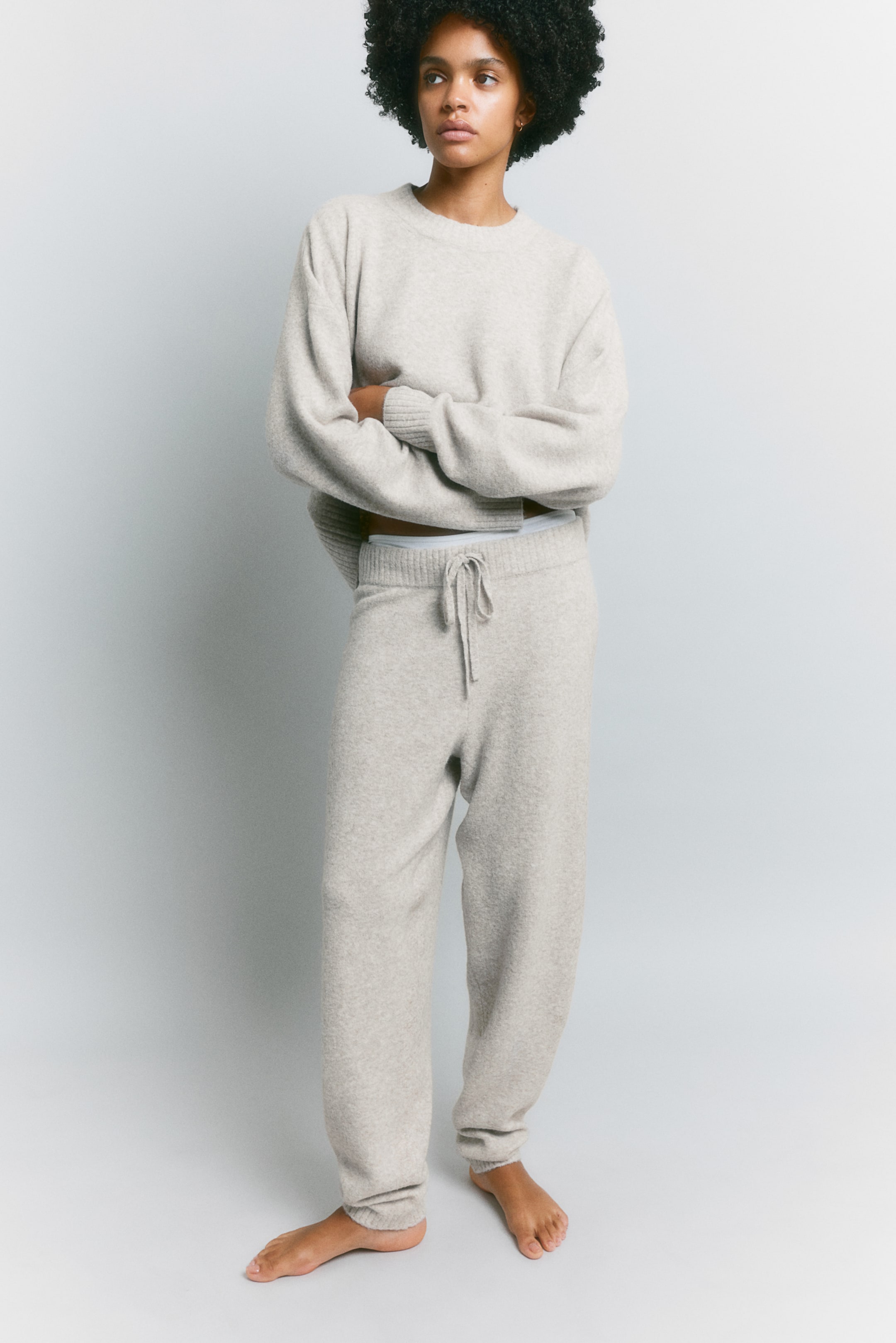 Fine-knit Joggers