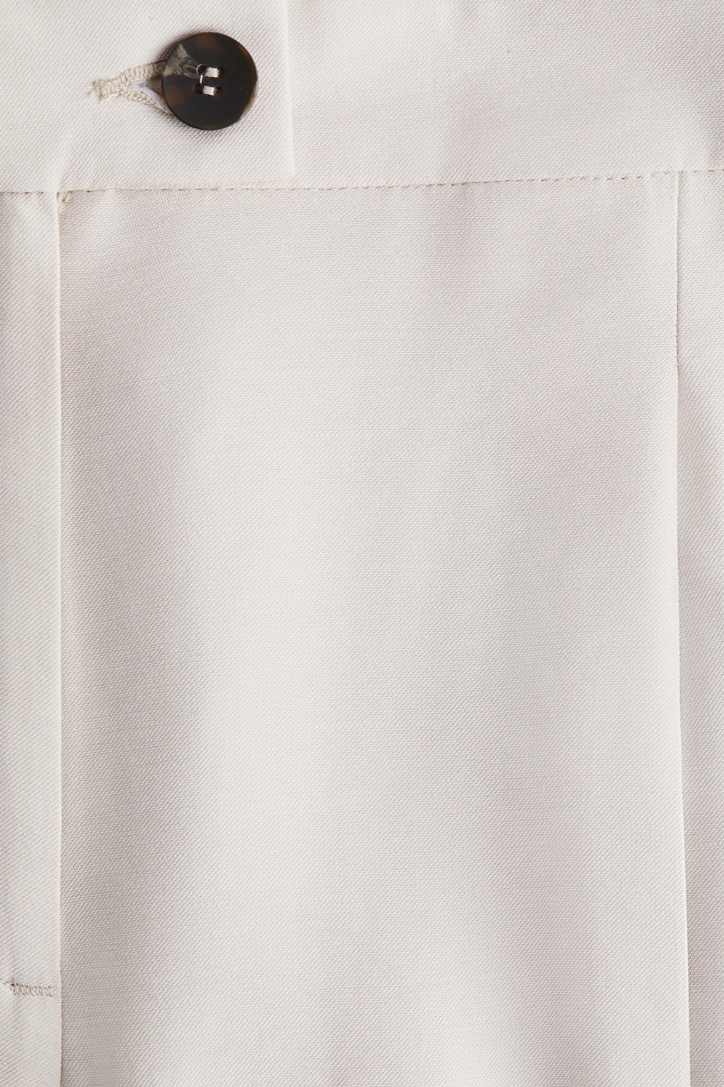 Wide twill trousers