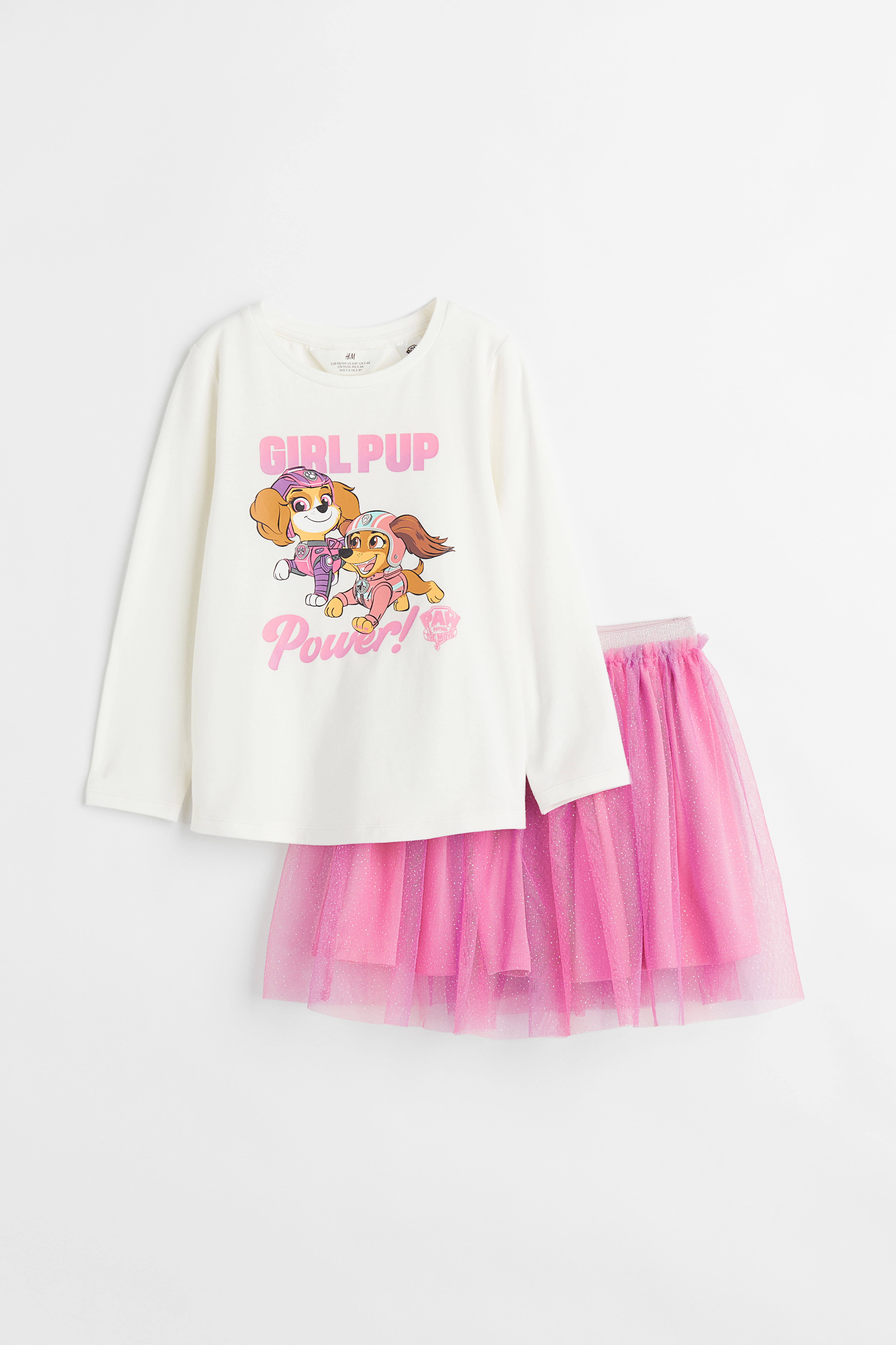 H and m paw patrol best sale