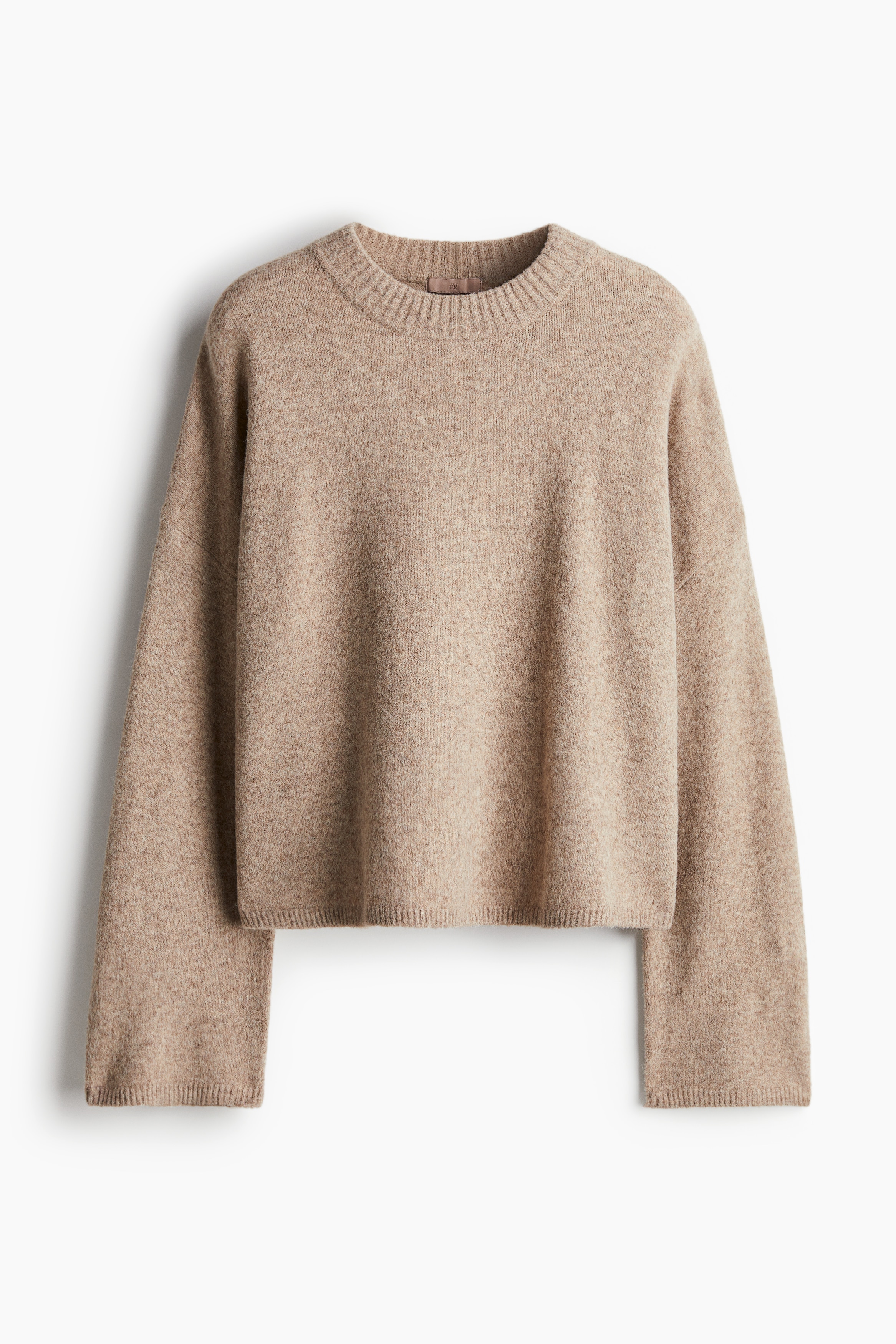 Chaqueta de algodón de punto - Beige oscuro - MUJER | H&M ES