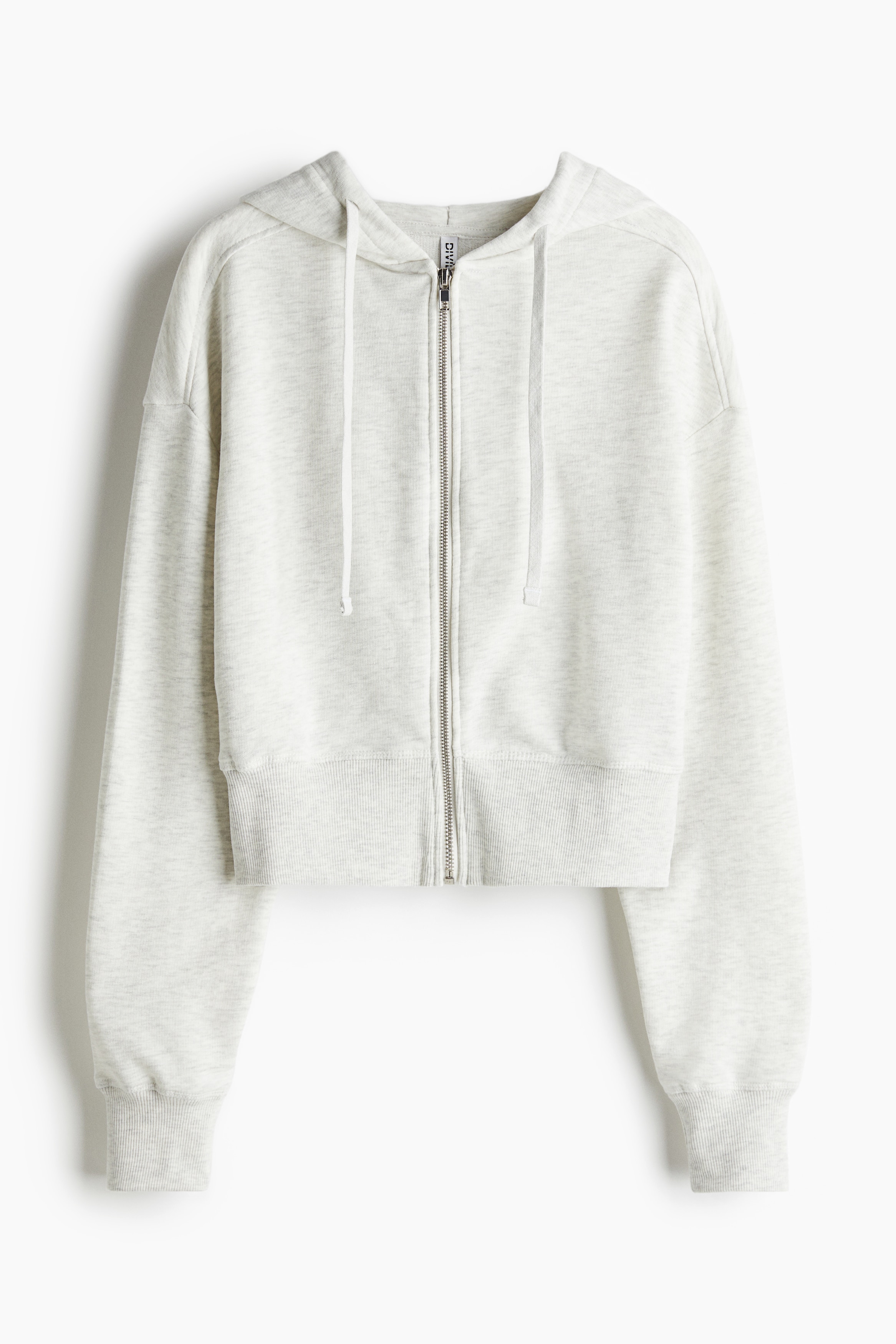 ♡badee♡ライトグレー ショートパーカー スウェット logo ♡badee♡ライトグレー ショートパーカー スウェット logo