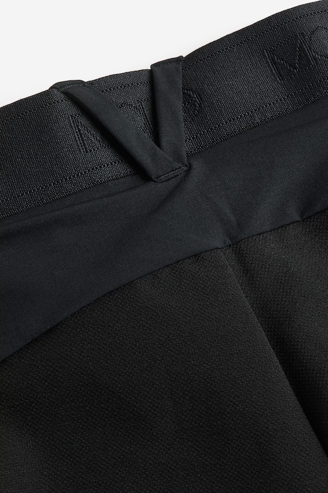 Water-repellent outdoor trousers - Black - 8