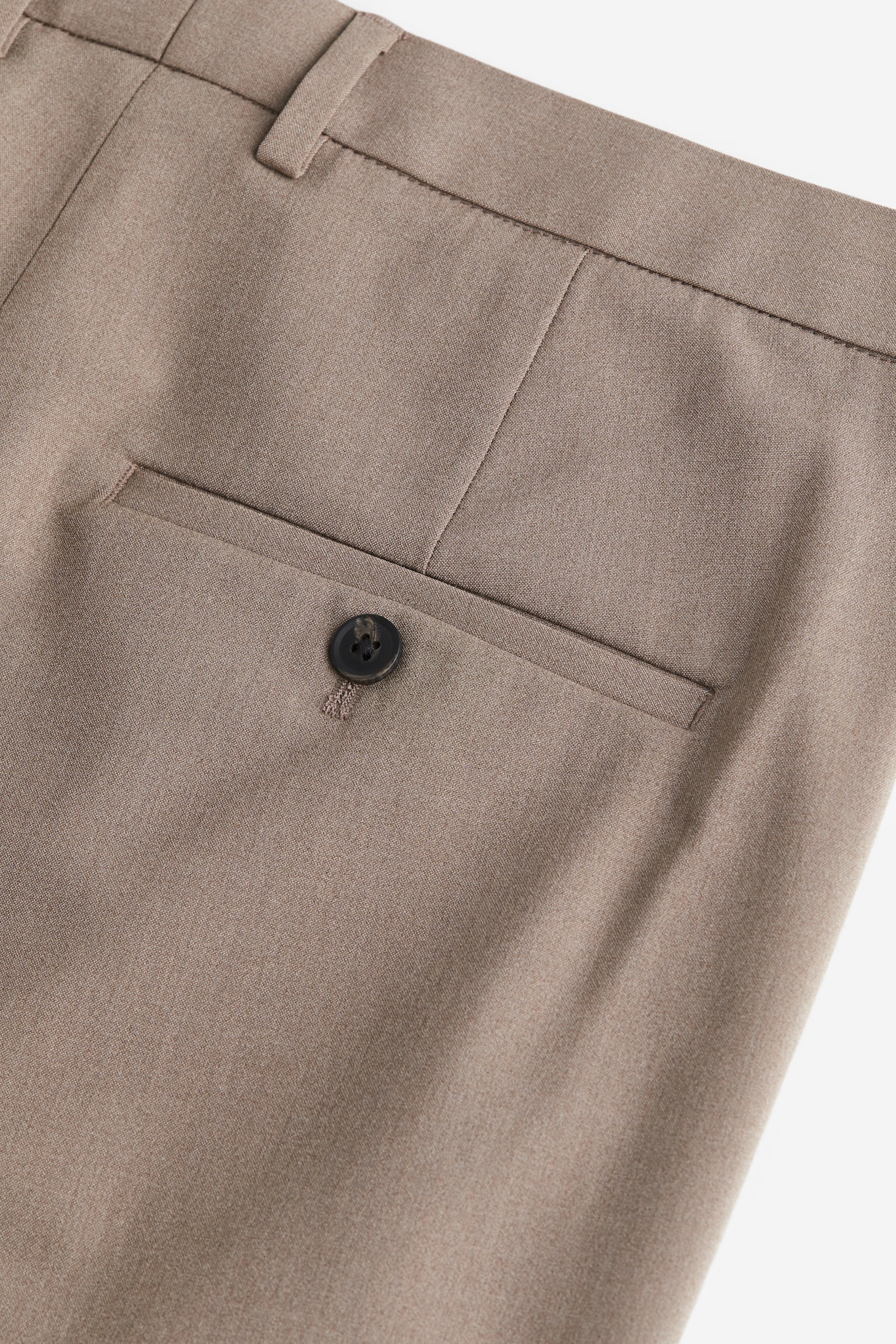 Slim Fit Cropped suit trousers - Beige - 6