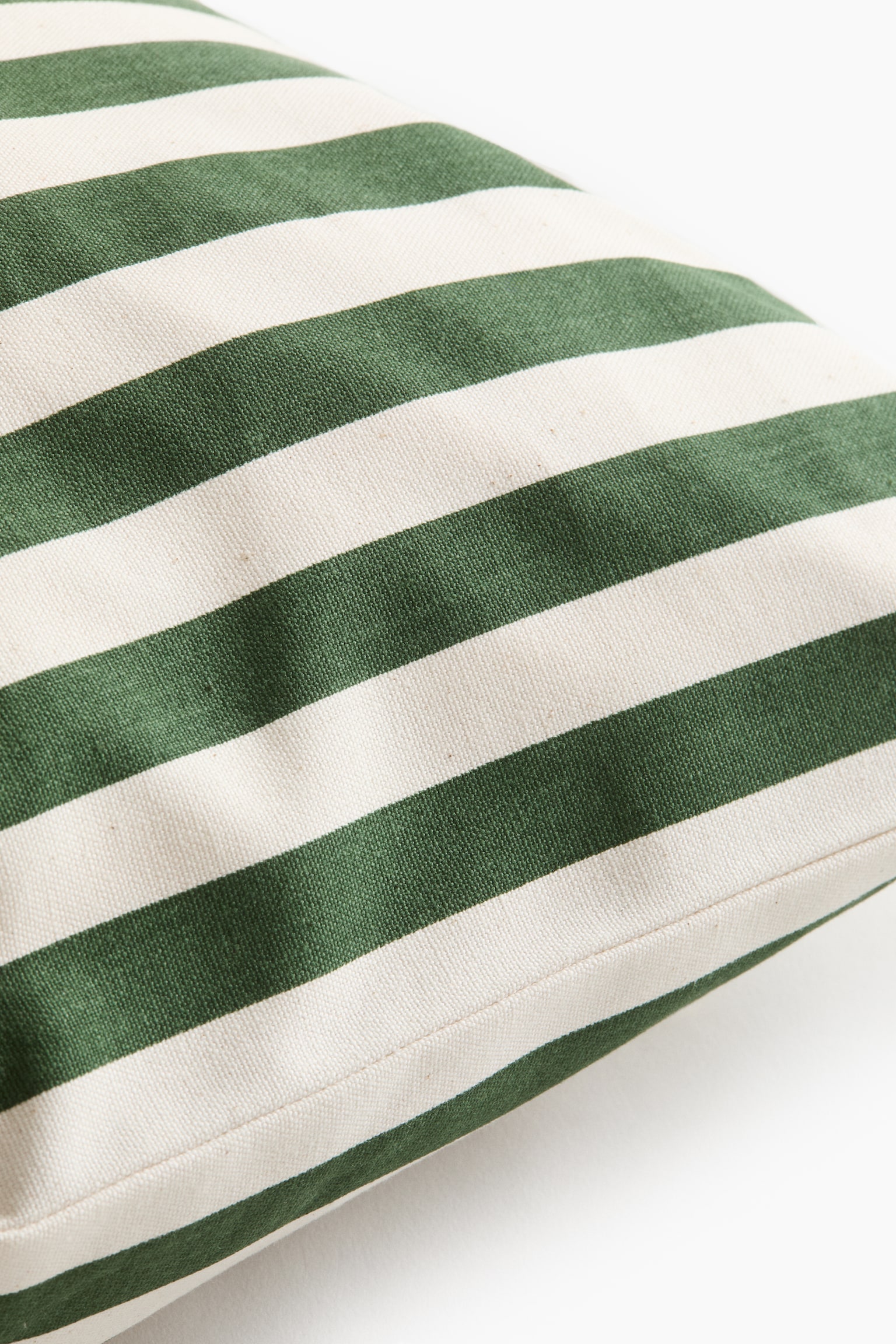 Outdoor cushion cover - Dark green/Striped/Yellow/Striped/Orange/Striped/Beige/Striped/Orange/Striped/Beige/Striped/Dark grey/Striped/White/Green striped/Yellow/Striped/Dark green/Striped/Light beige/Leaves - 4