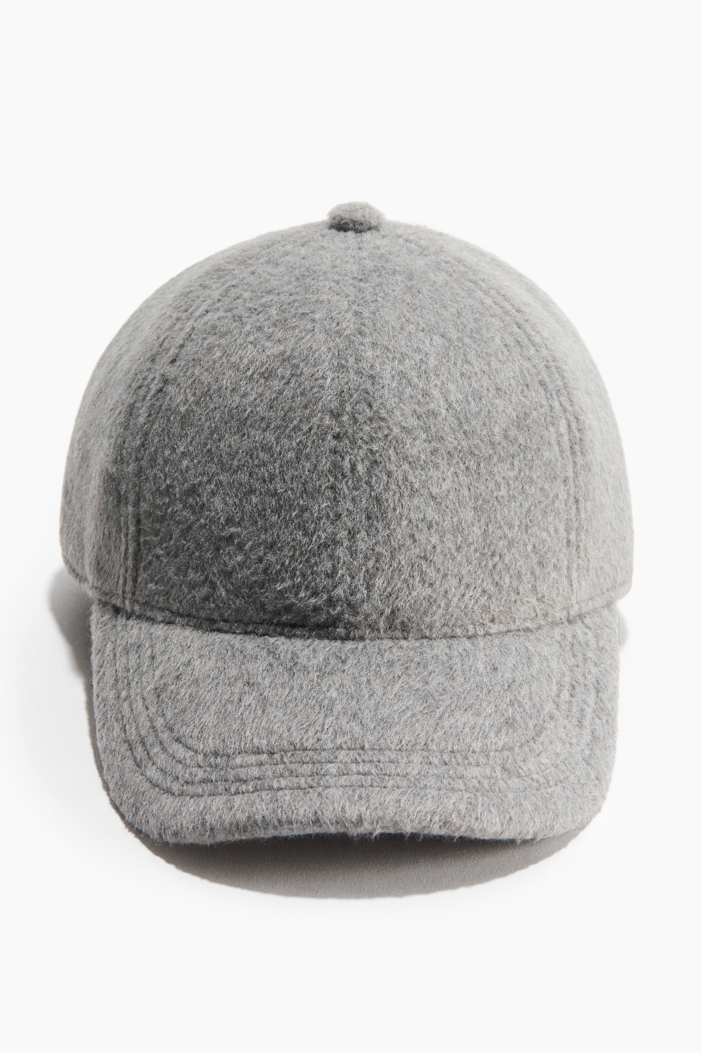 Gorra afieltrada - Gris/Beige claro