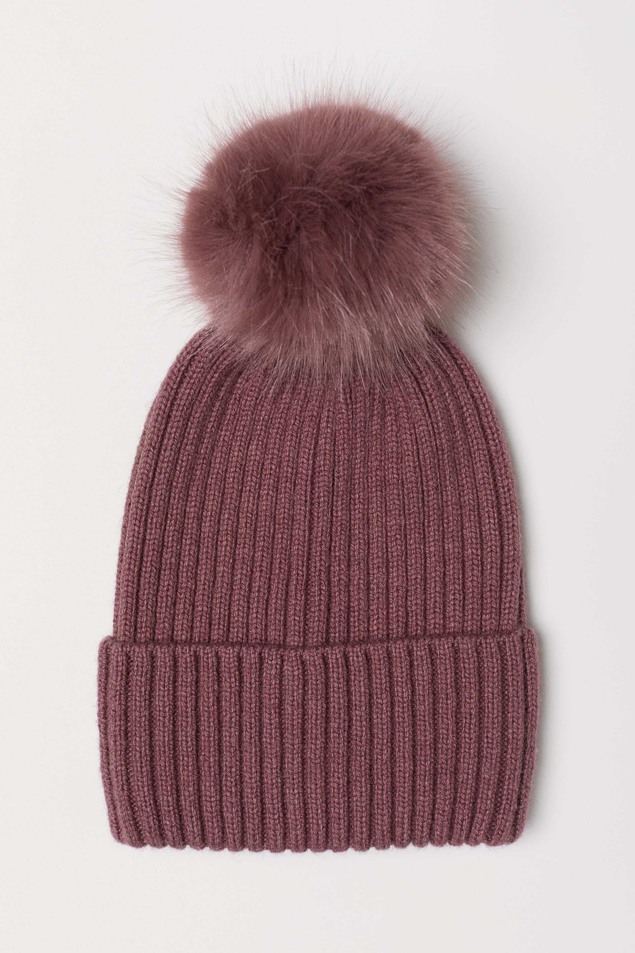 View larger image: Ribbed hat - Dark pink - Ladies | H&M IE 1