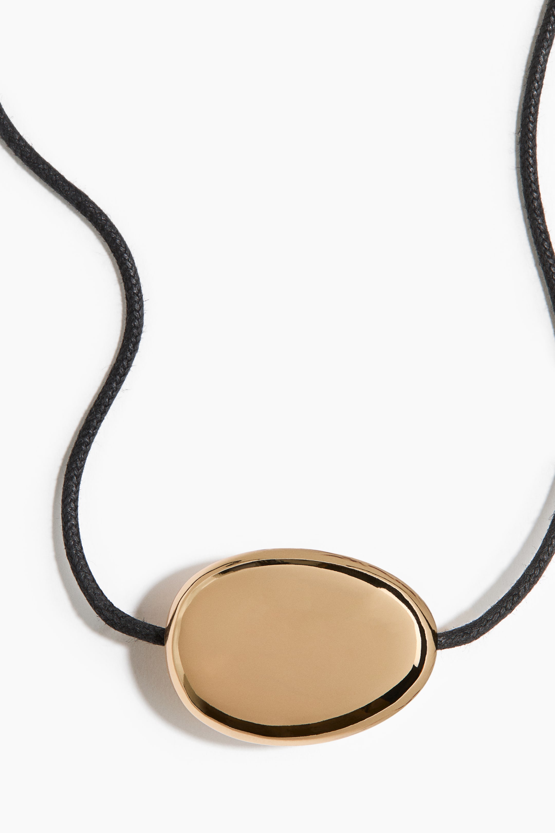 View larger image: Pendant cord necklace - Gold-coloured/Black - Ladies | H&M IN 3