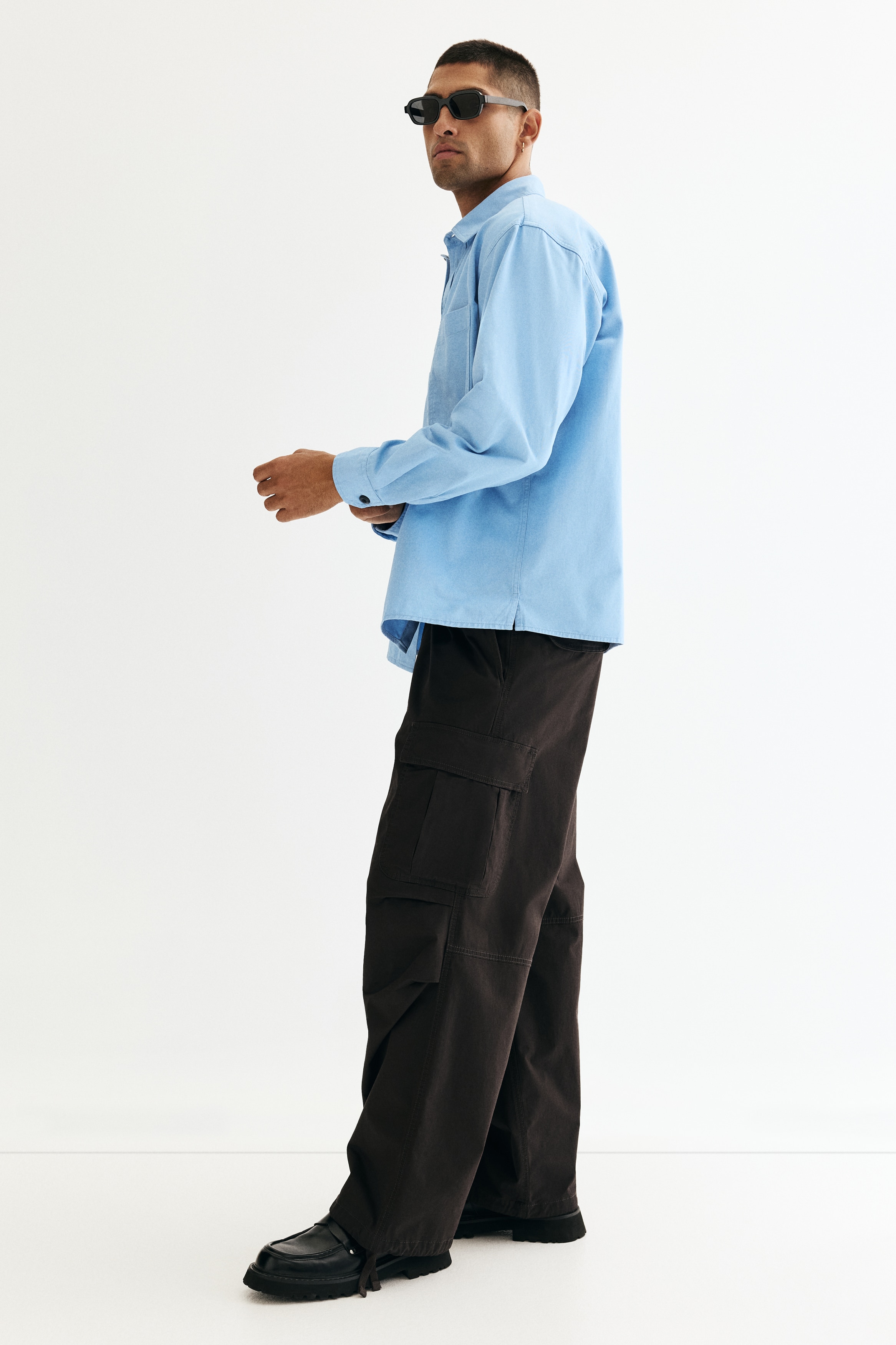 Relaxed Fit Twill overshirt