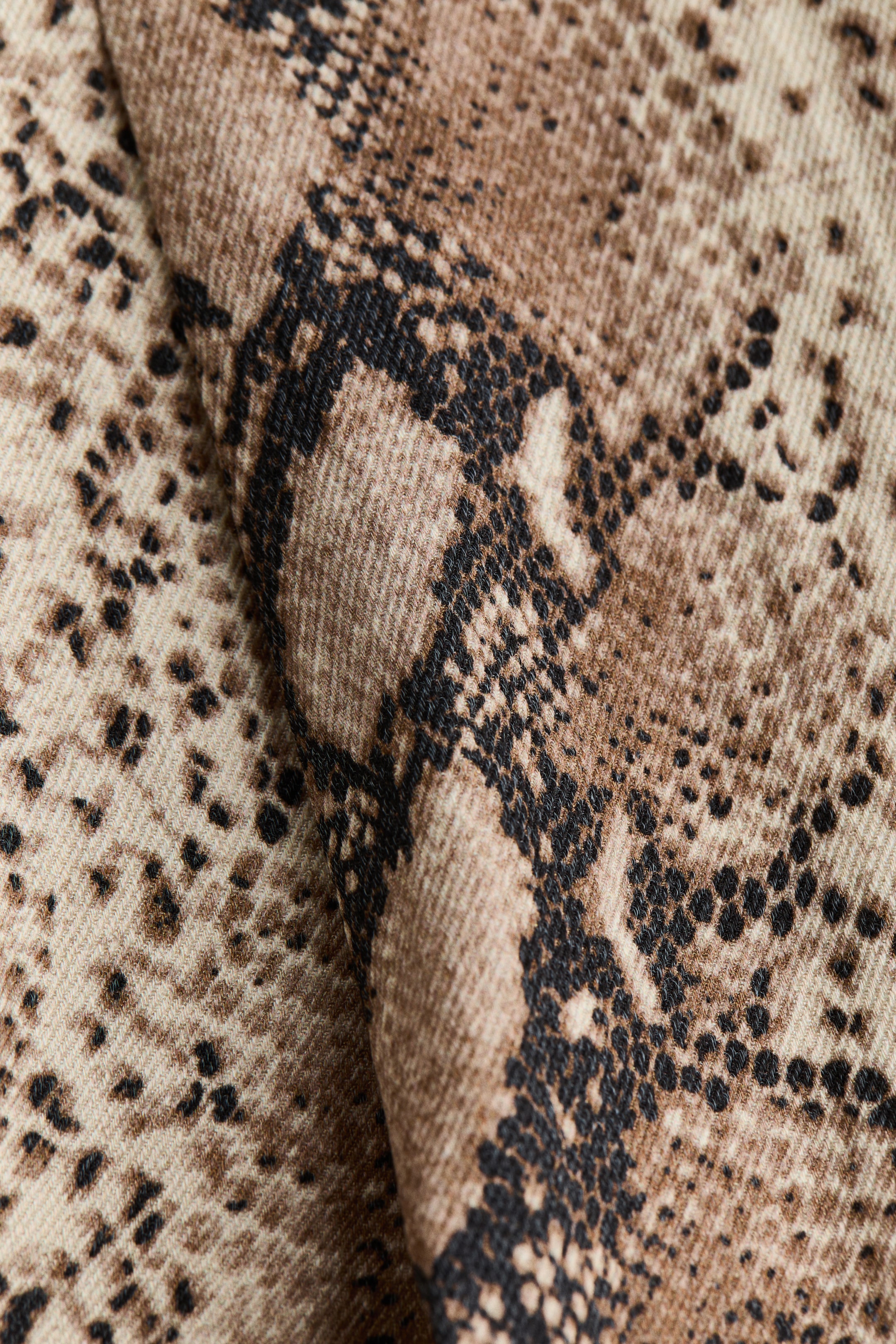Ankle-Length Twill Pants