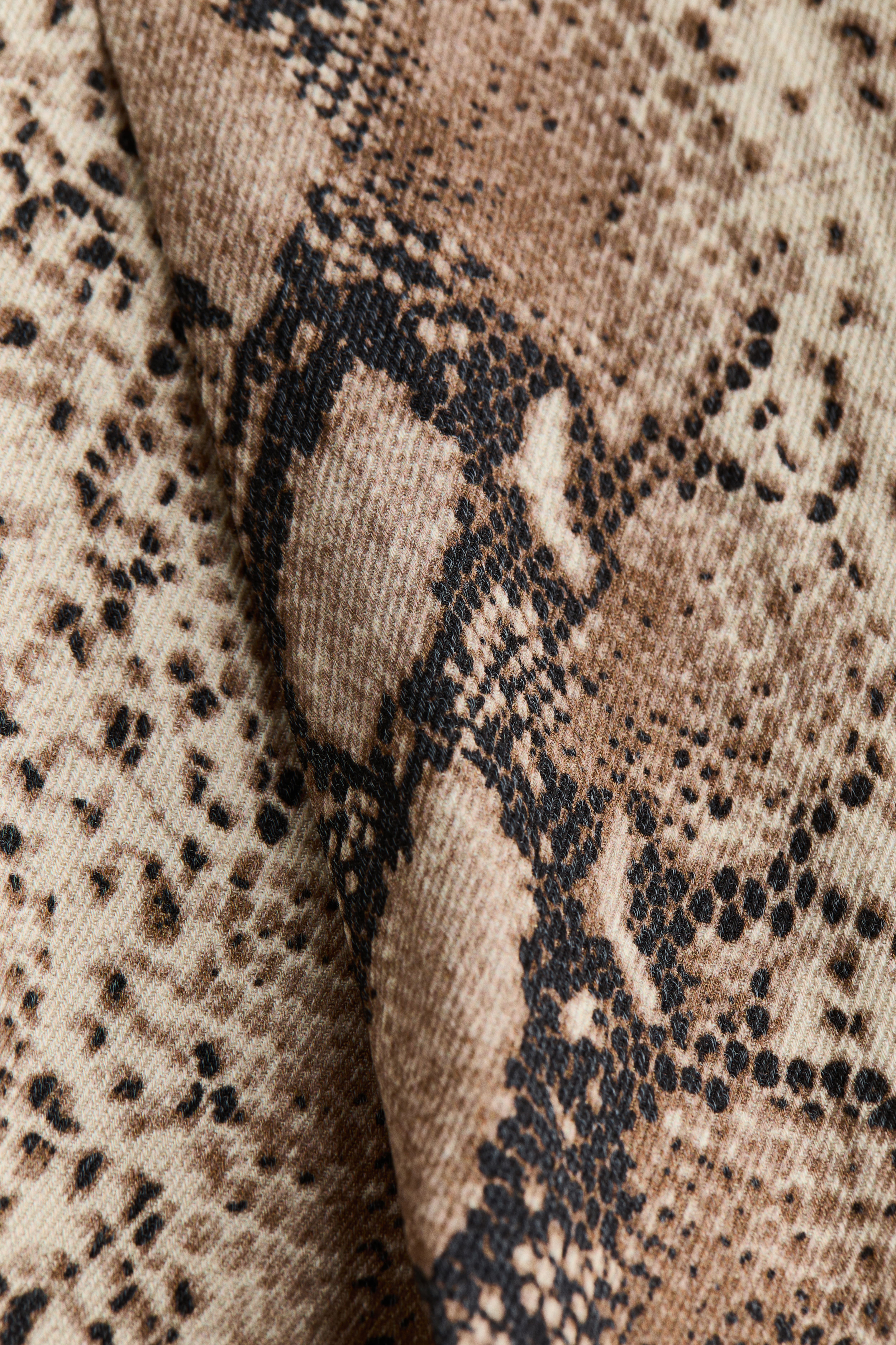 Ankle-Length Twill Pants