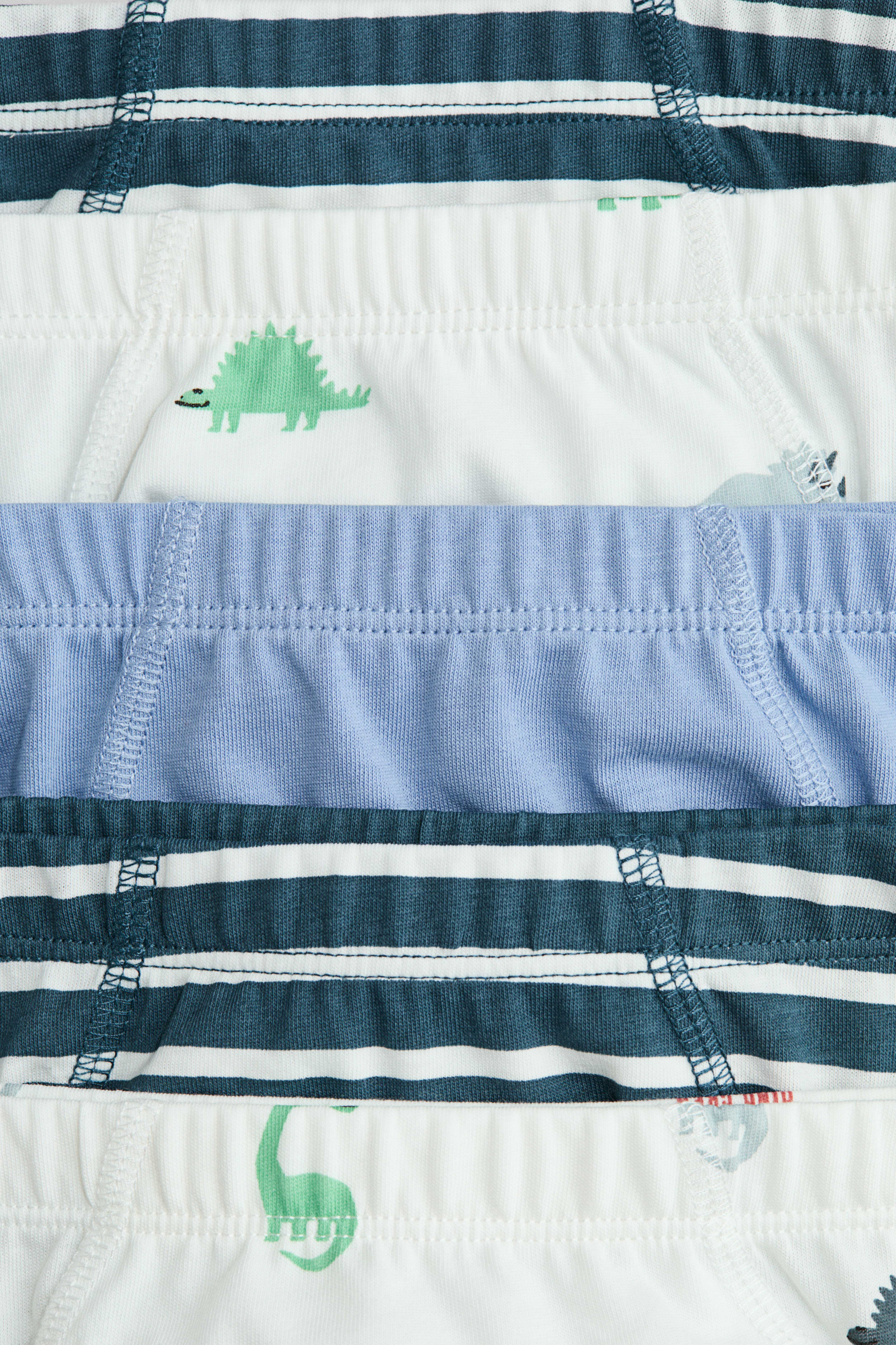 Lot de 5 culottes pour garçon en coton