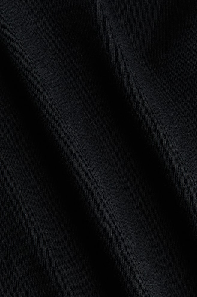 Cotton Tank Top-Black - 2