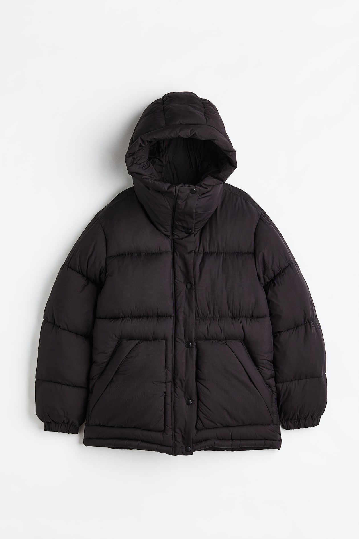 Insulated Puffer Jacket - Black - Ladies 