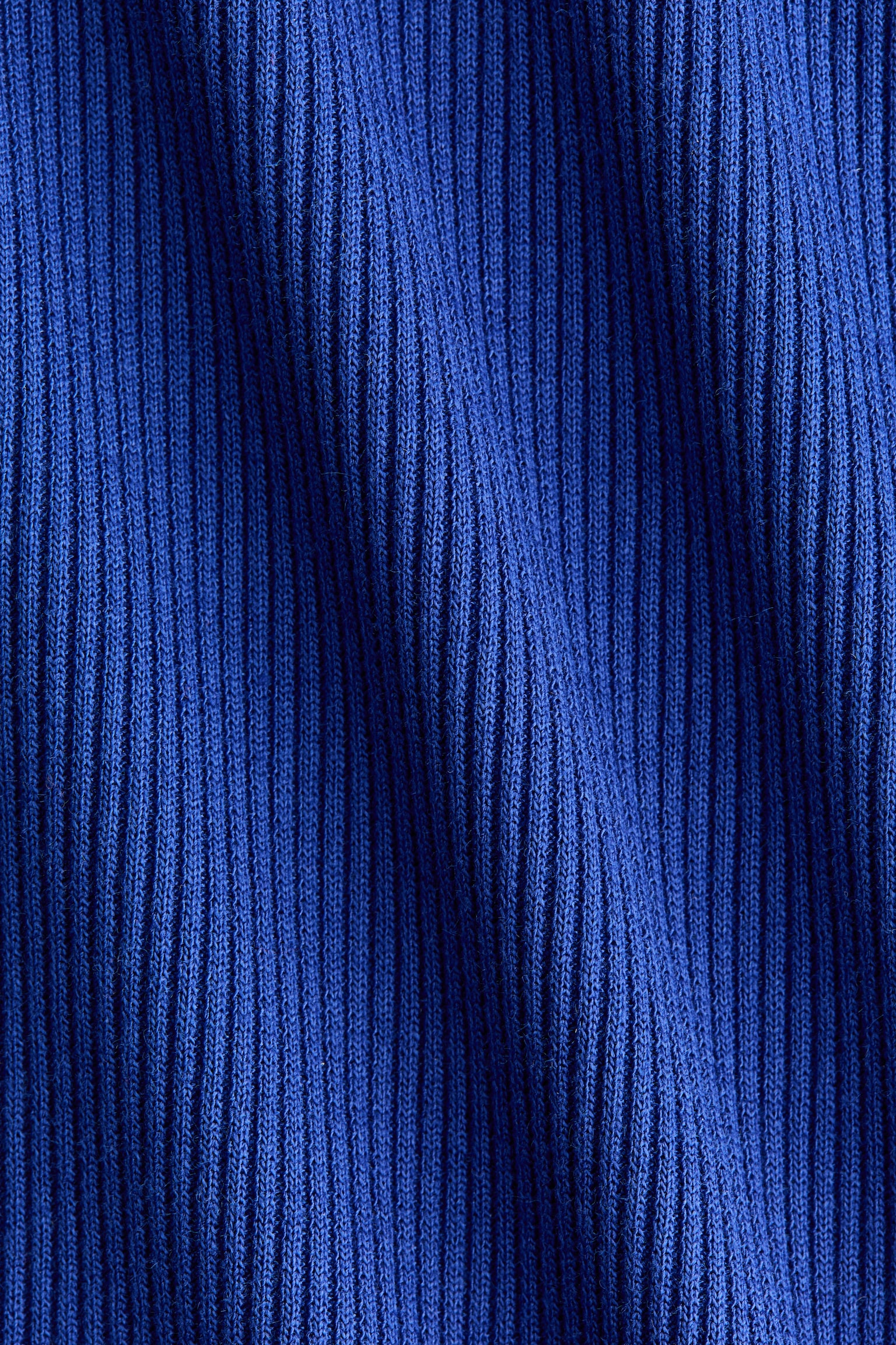 Top a los hombros en tejido acanalado - Azul oscuro/Blanco/Café - 3