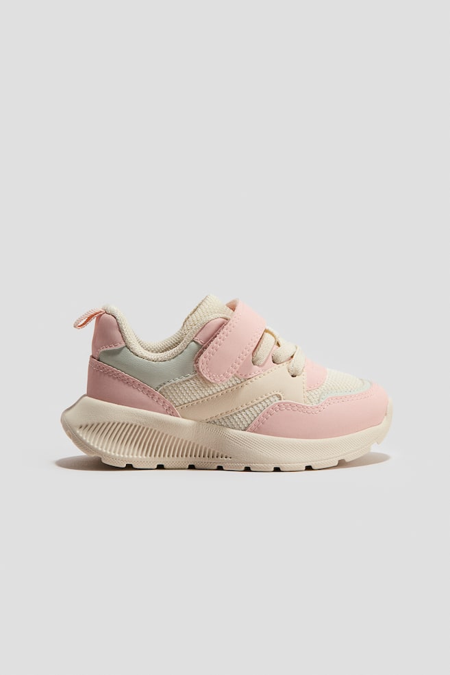 Mesh Sneakers - Light pink/Beige - 1