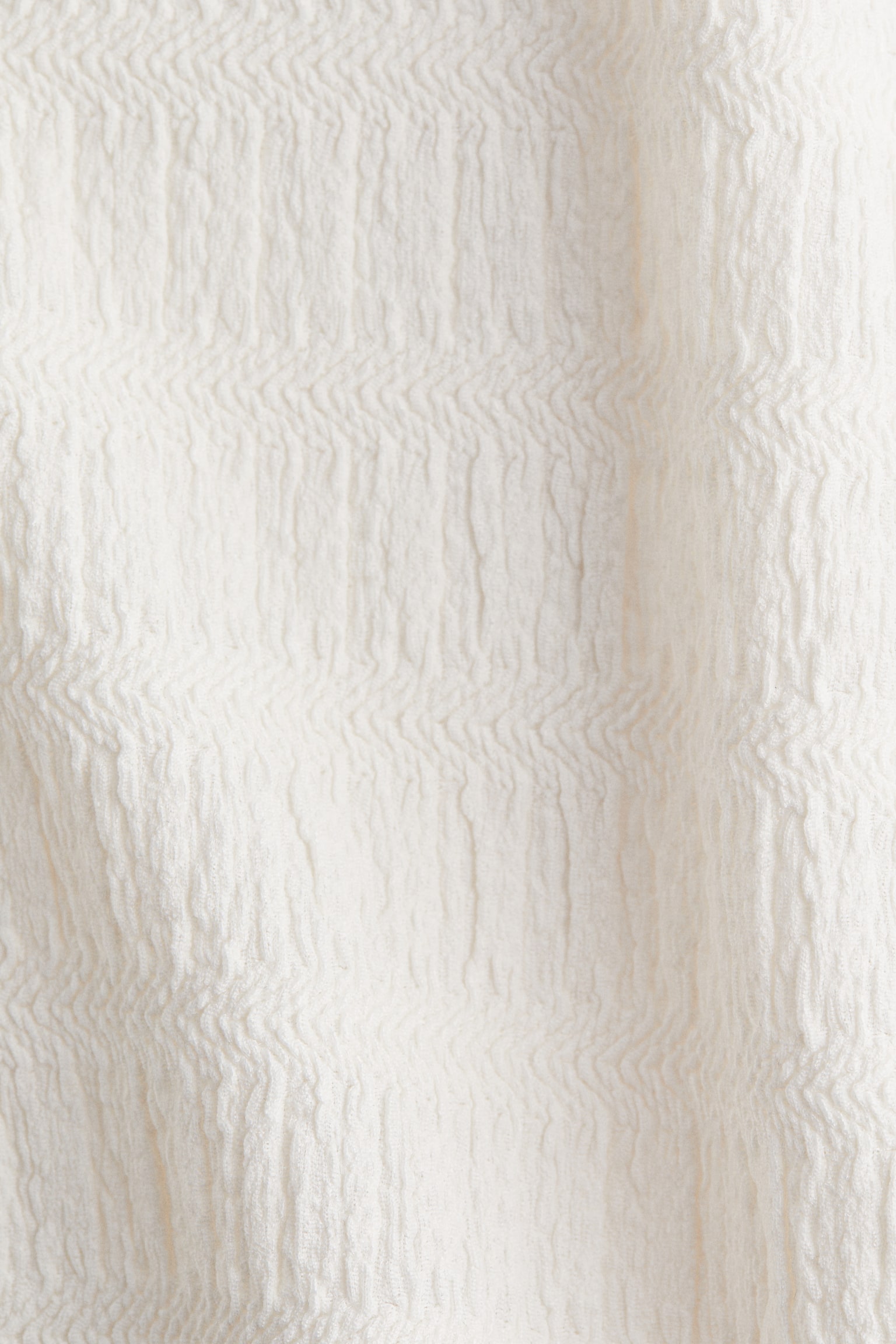 縮褶上衣 - 白色/深咖啡色/橄欖綠 - 4