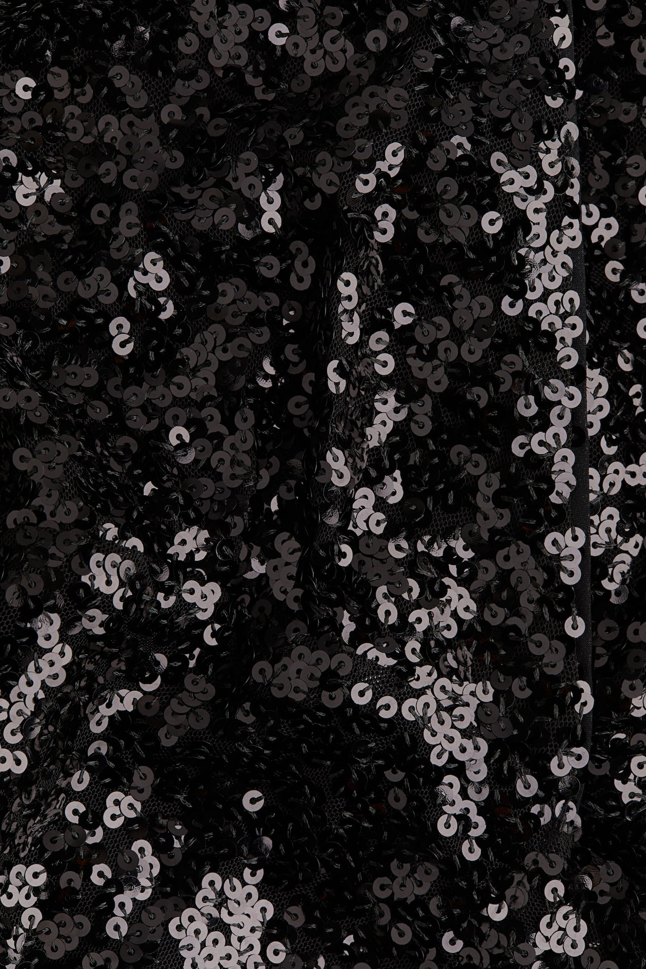 Sequined Wrap Dress - image 2