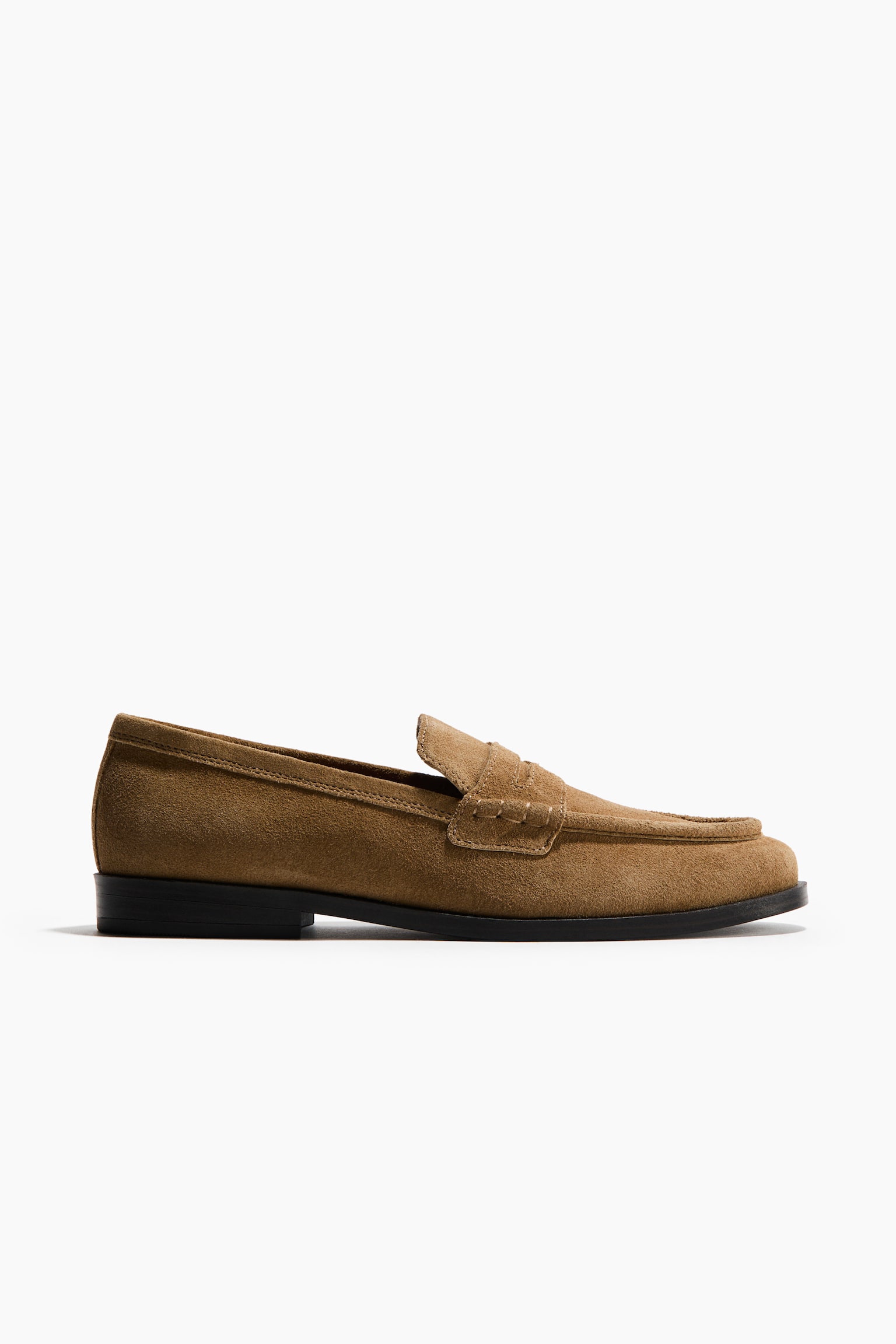 Suede loafers - Beige - 3