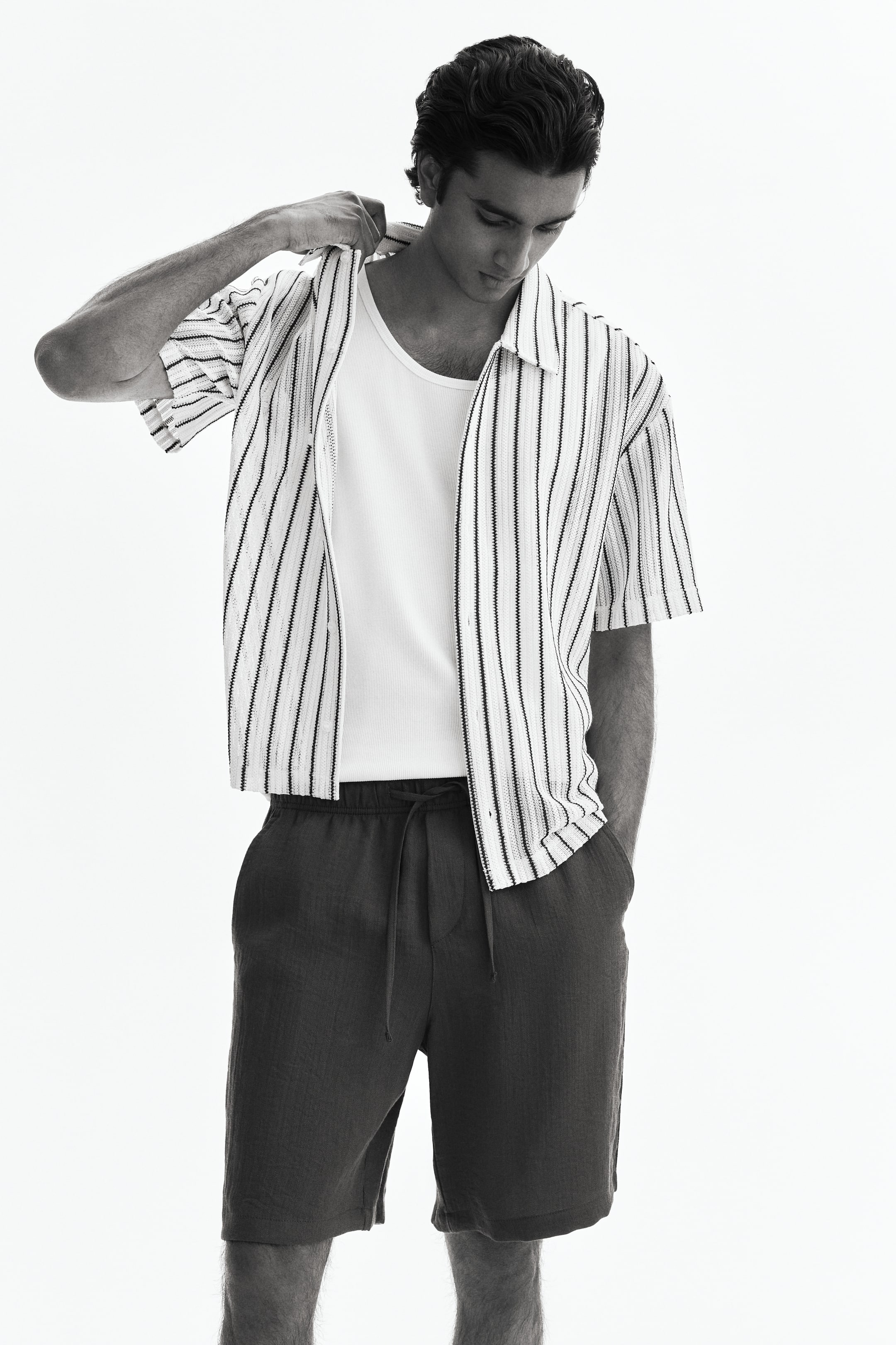 Мужские шорты H&M Loose-Fit Shorts — фото 5