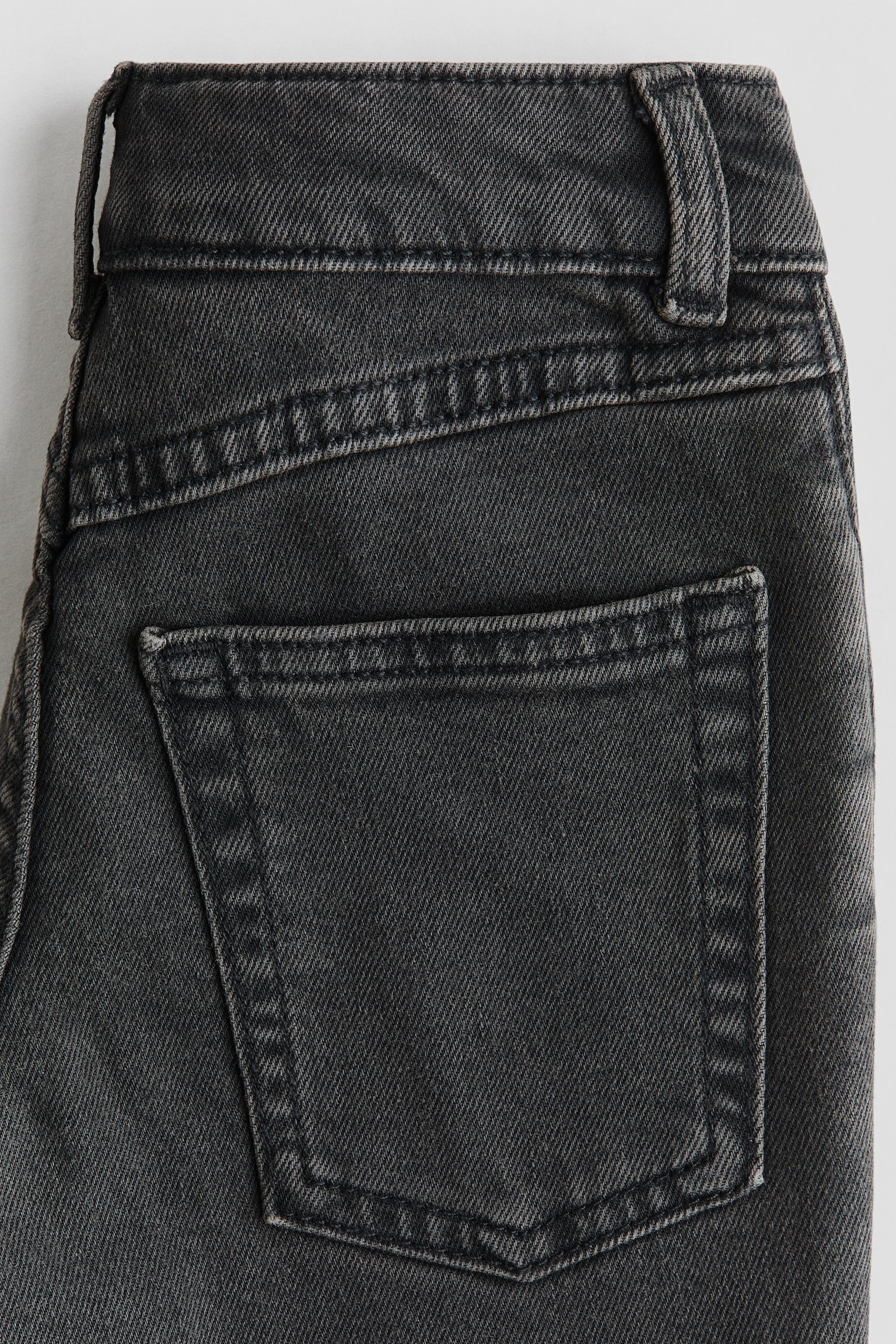 Shorts i denim - Vasket sort/Denimblå/Sart denimblå - 2