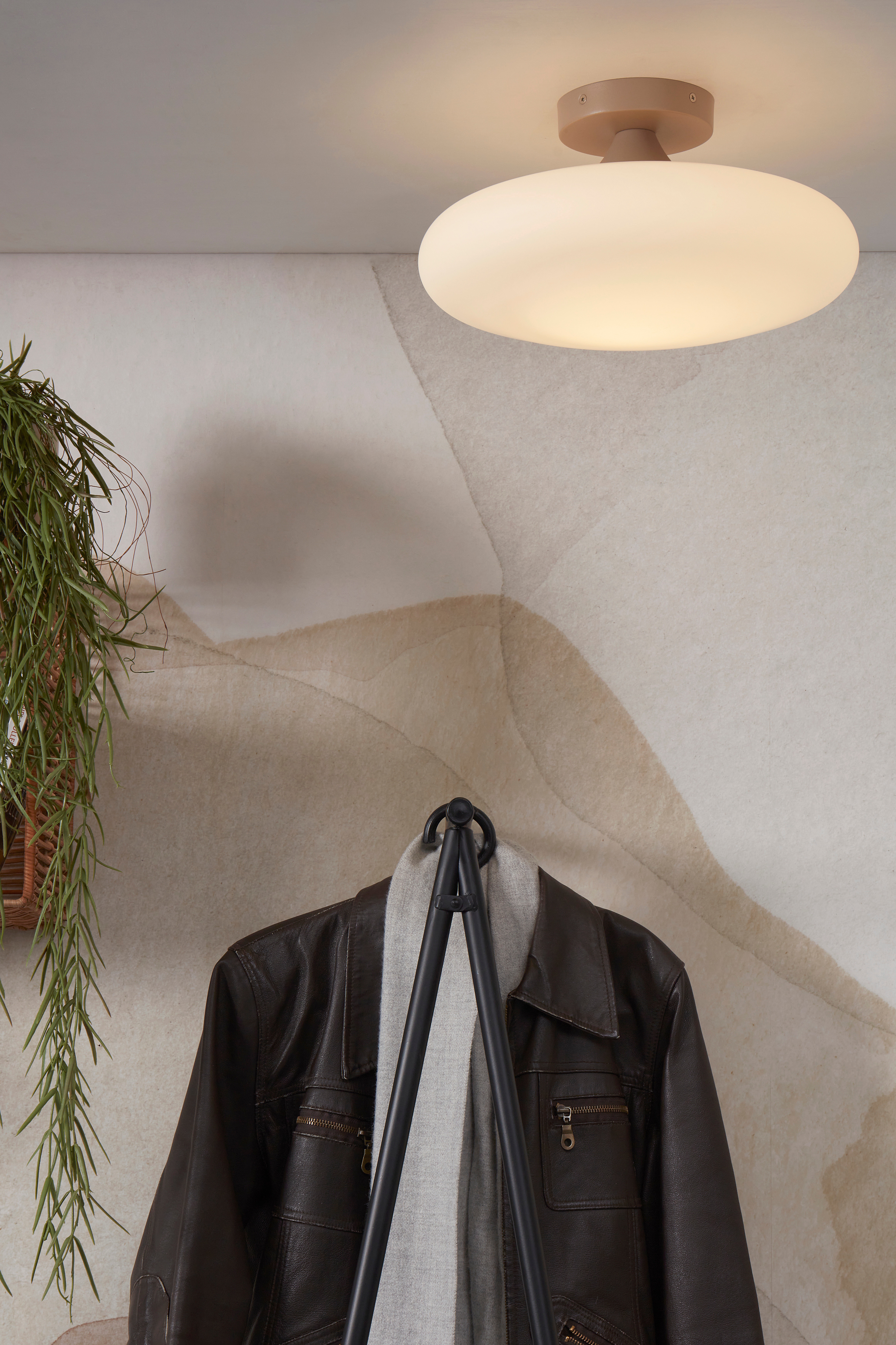 Sapporo Loftslampe - Sandbrun