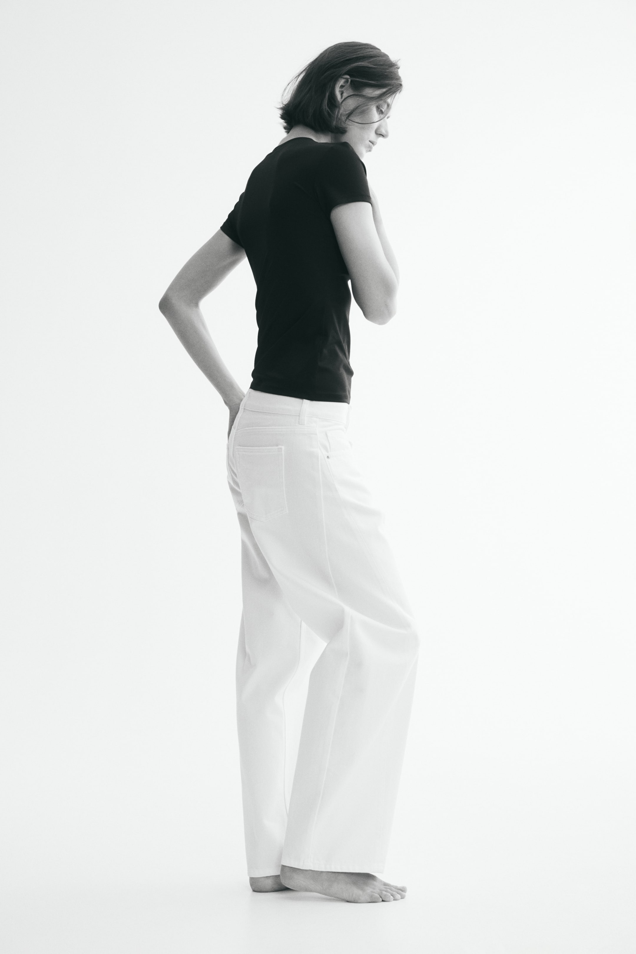 Fitted Microfiber T-shirt