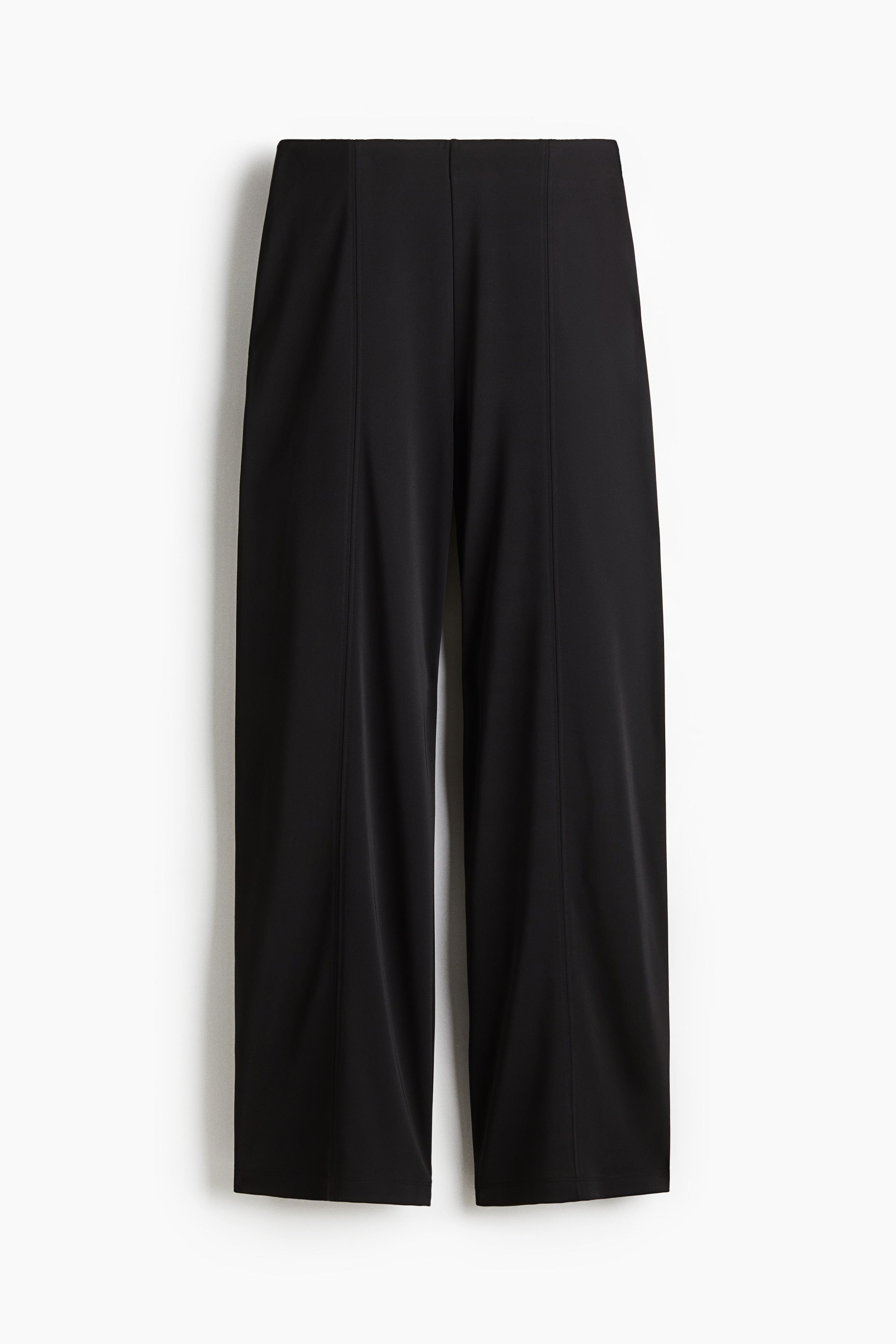Wide Leg Pants - Black/Dark brown/Cream/Brown