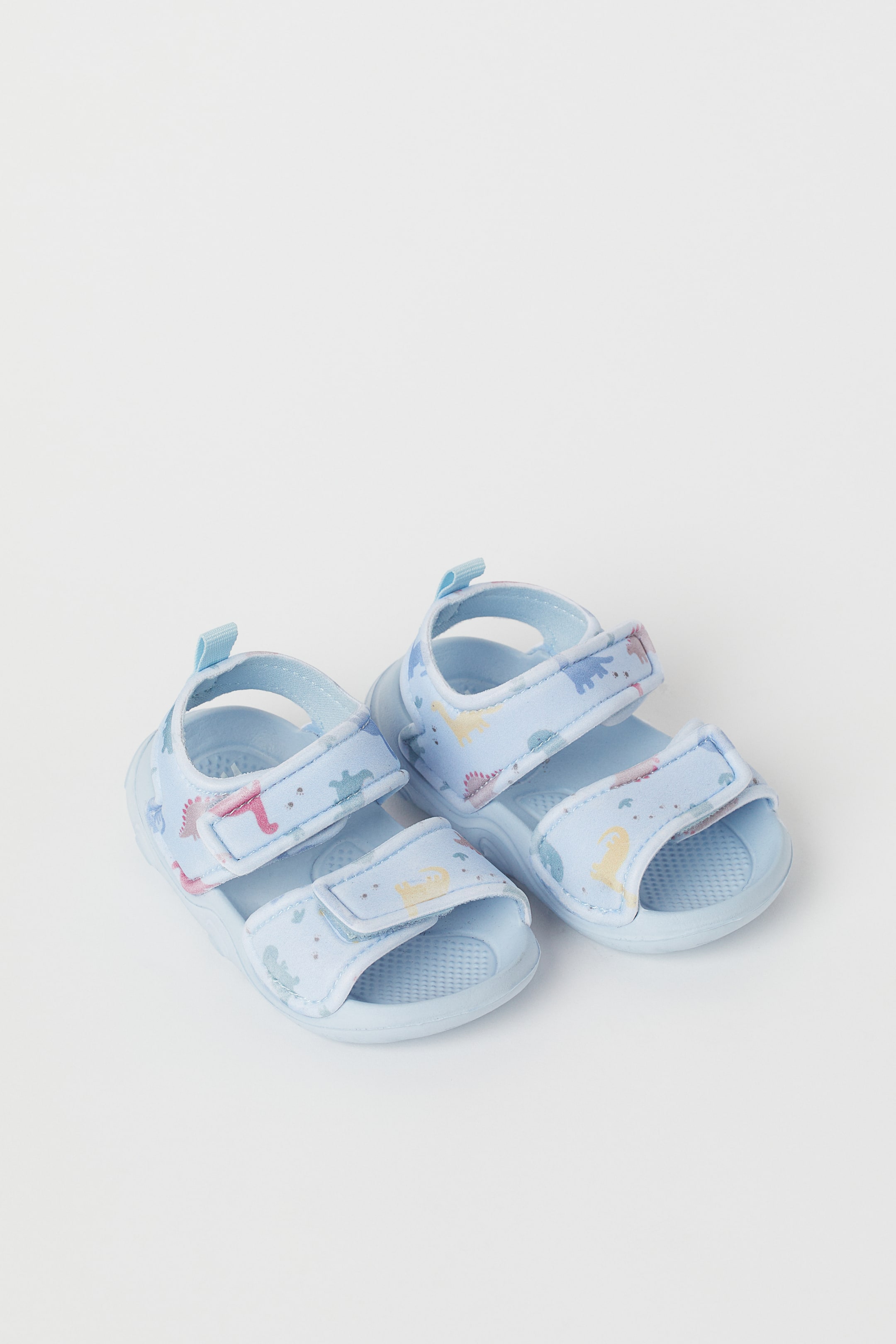 Agrandir l'image: Sandales à motif - Bleu clair/dinosaures - ENFANT | H&M BE 1