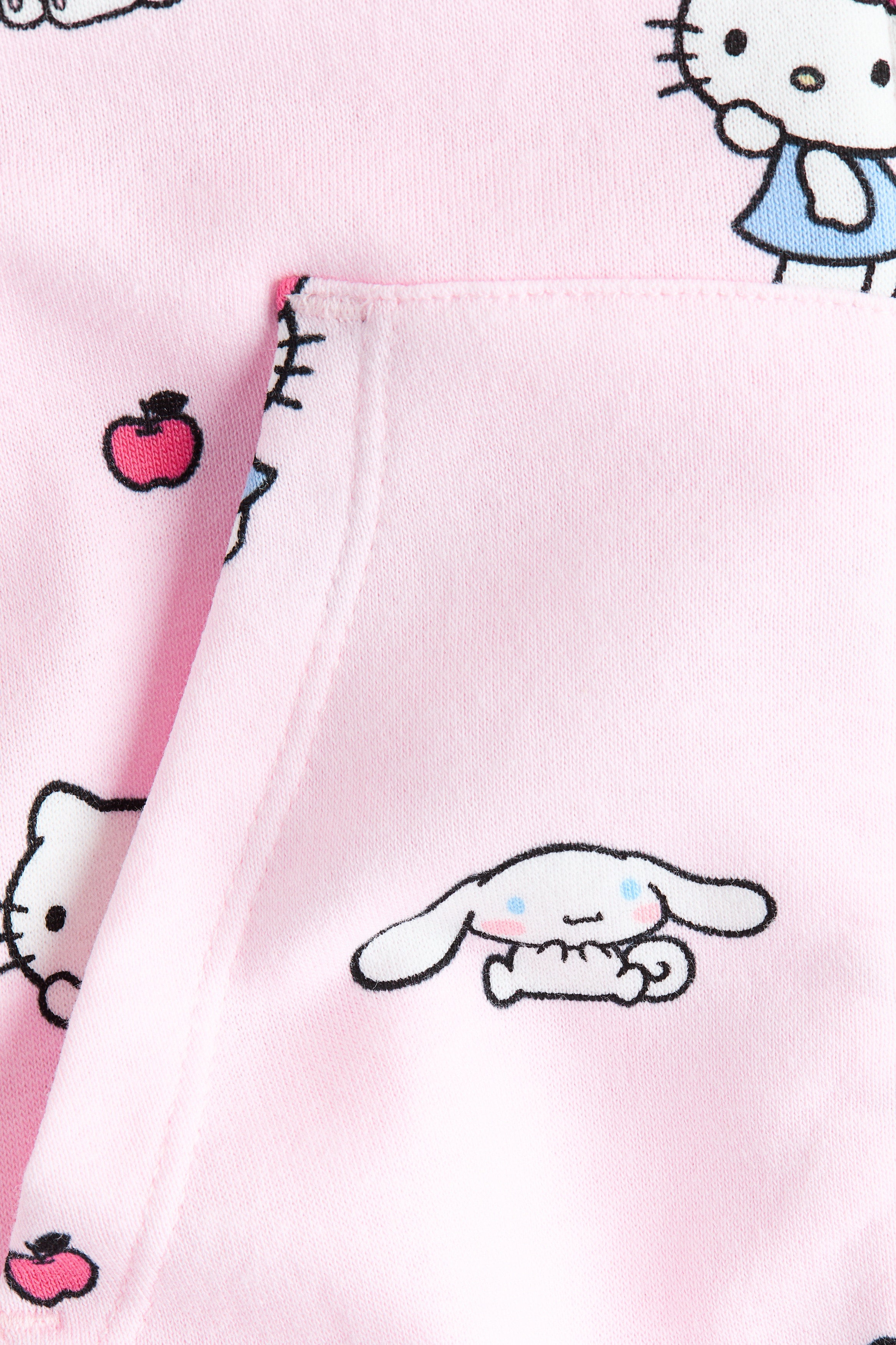 Felpa con cerniera, cappuccio e stampa - Rosa chiaro/Hello Kitty - BAMBINO | H&M CH