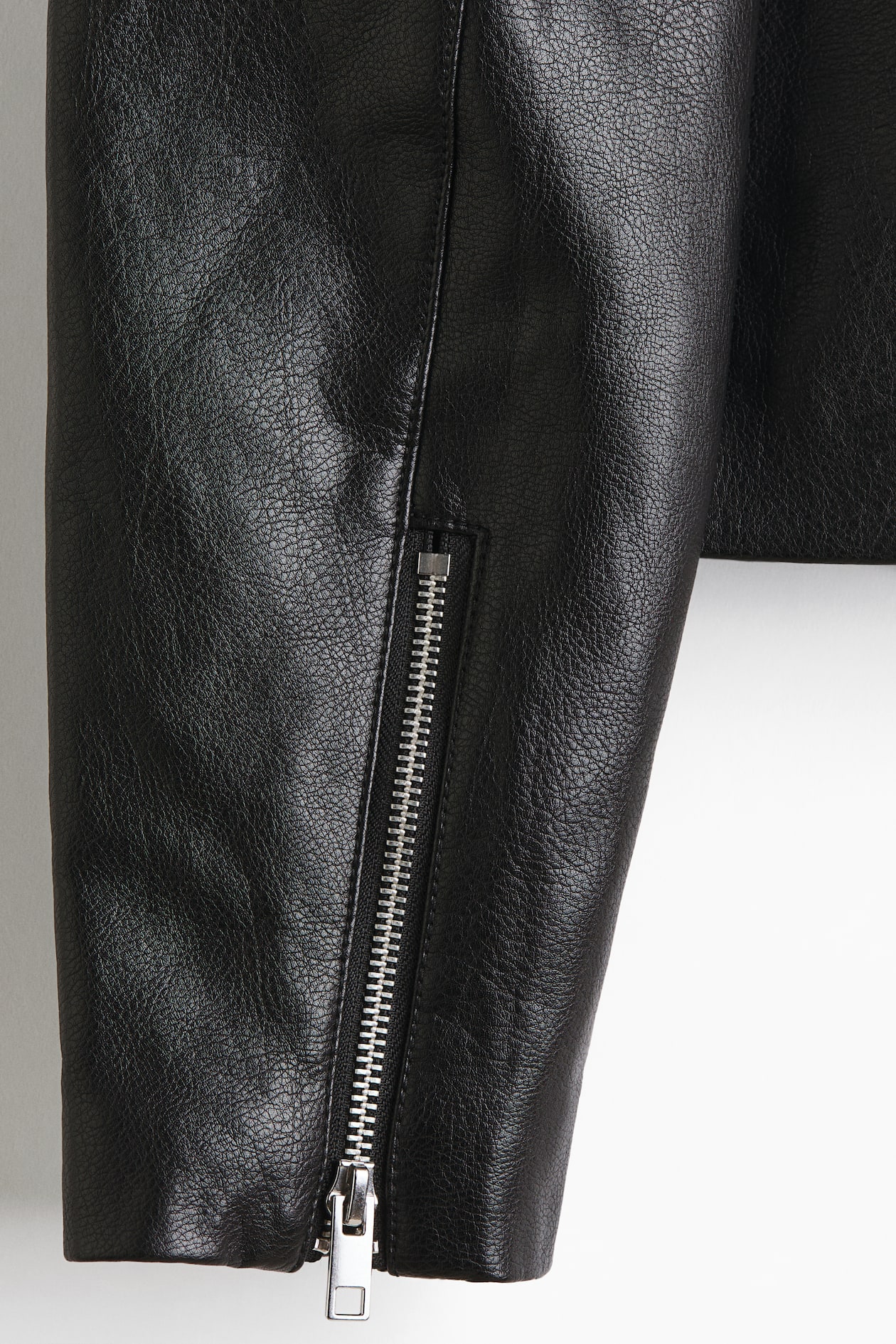 Coated Biker Jacket - image 2