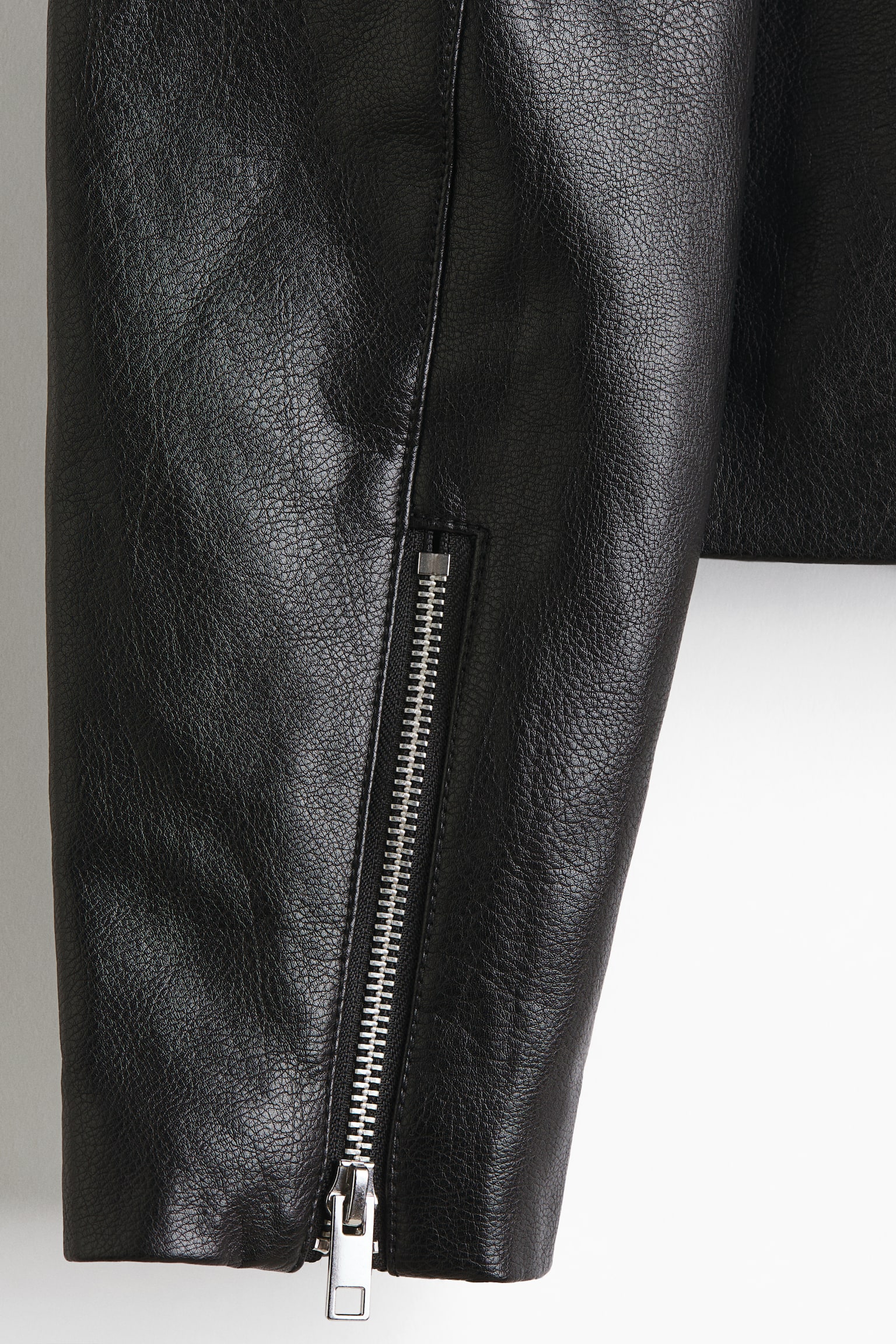 Coated biker jacket - 3