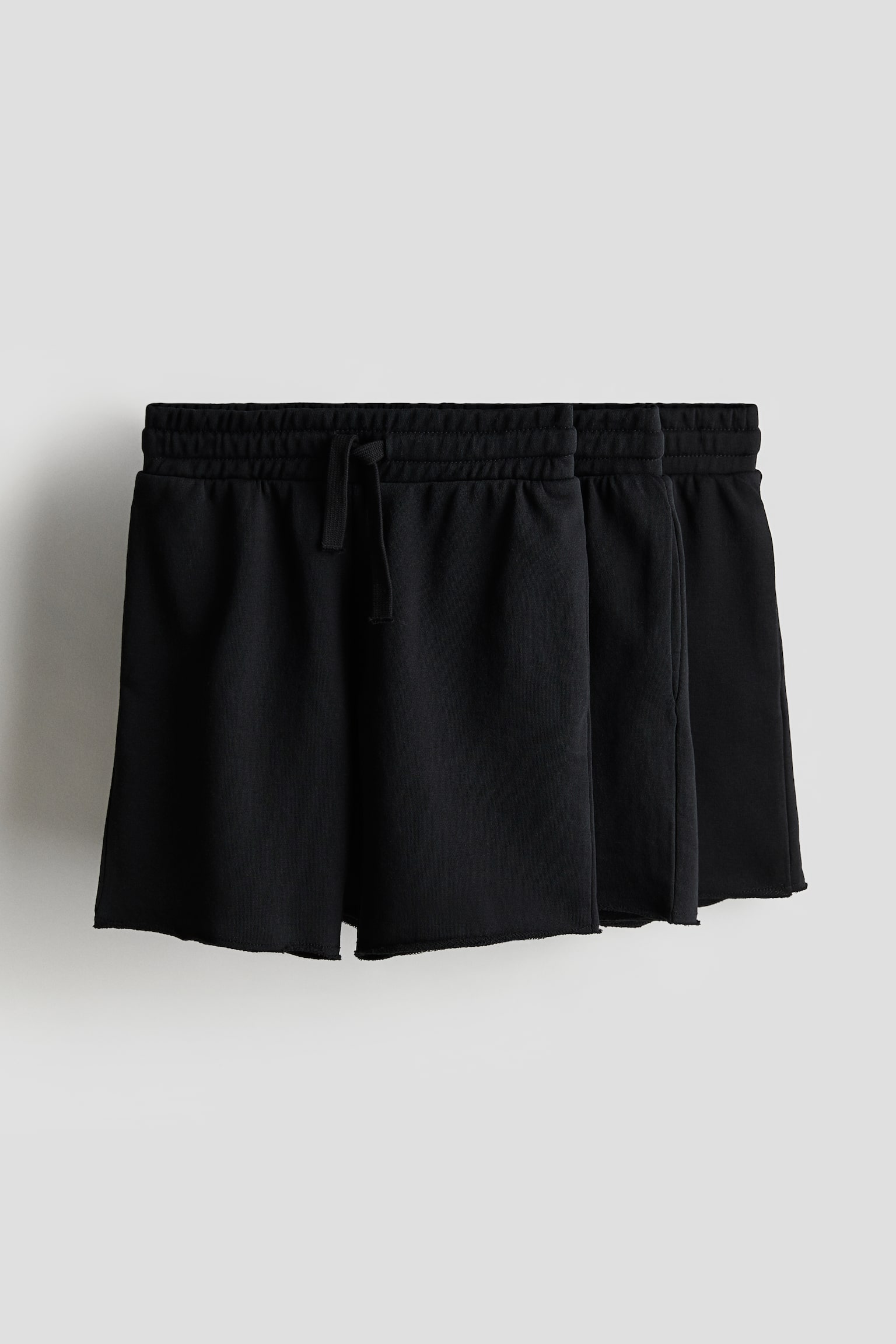 3-pack shorts - Black/Dark grey/Light grey/Light grey marl/Black - 1