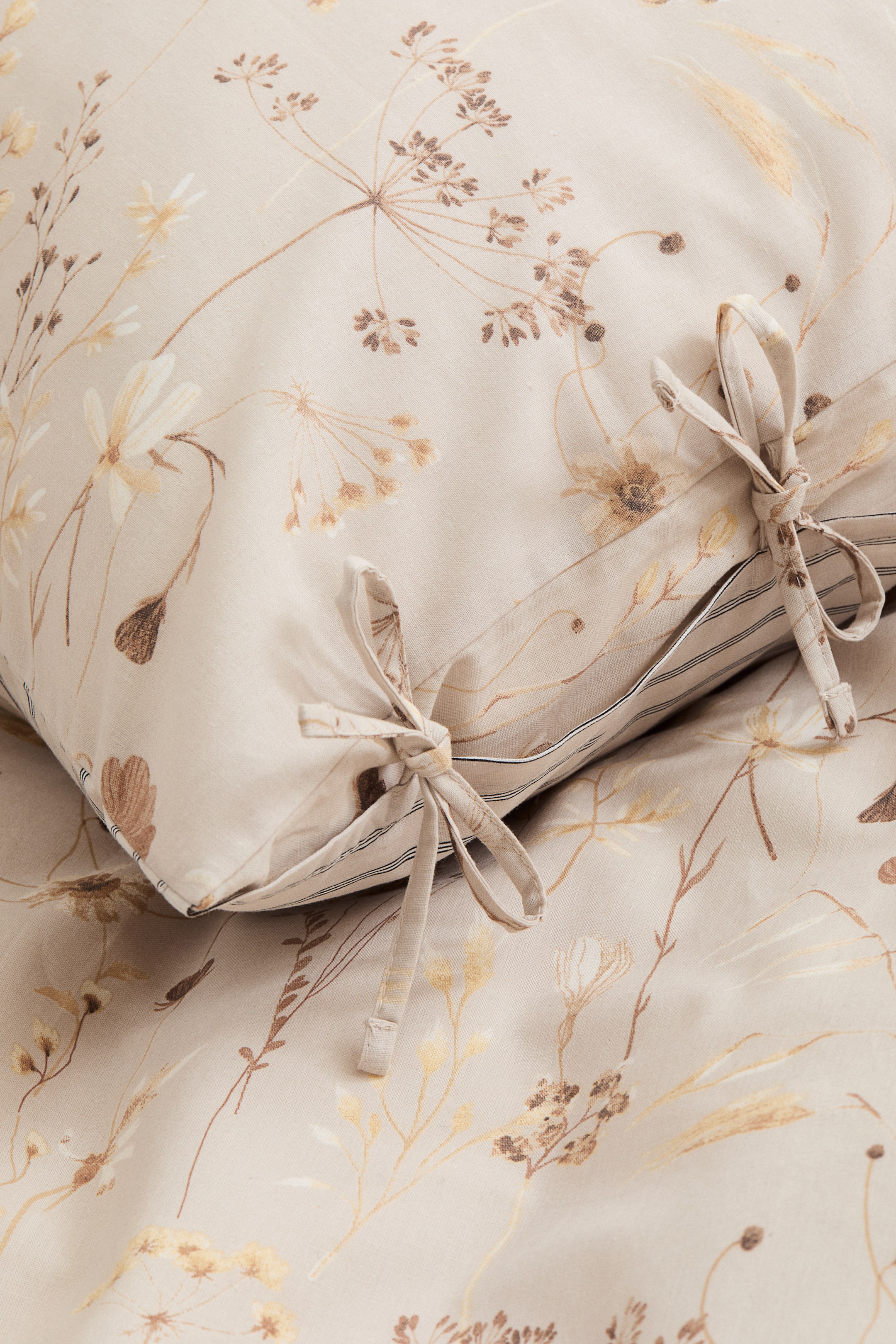 Floral-Print King/Queen Duvet Cover Set