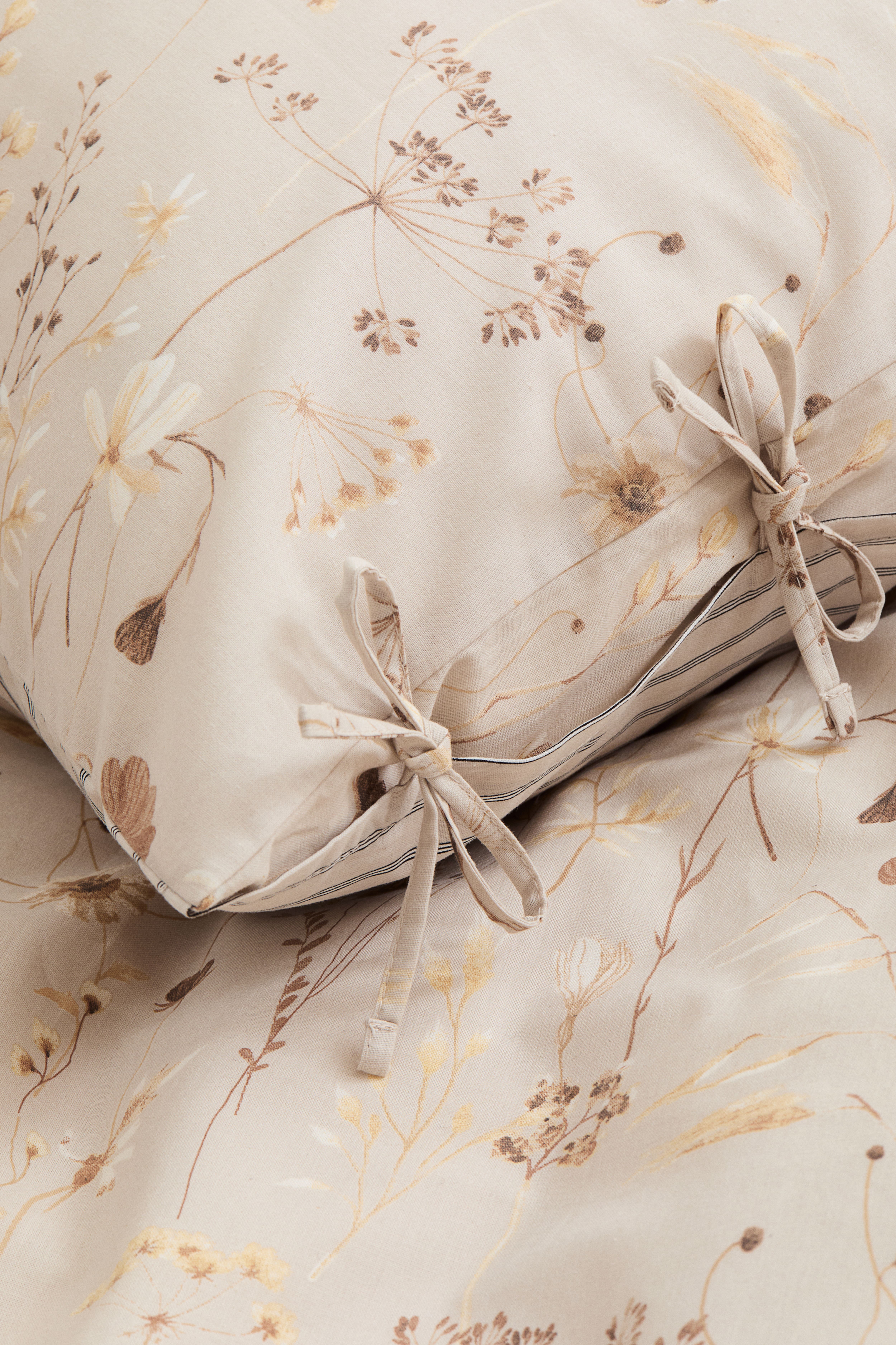 Floral-Print King/Queen Duvet Cover Set