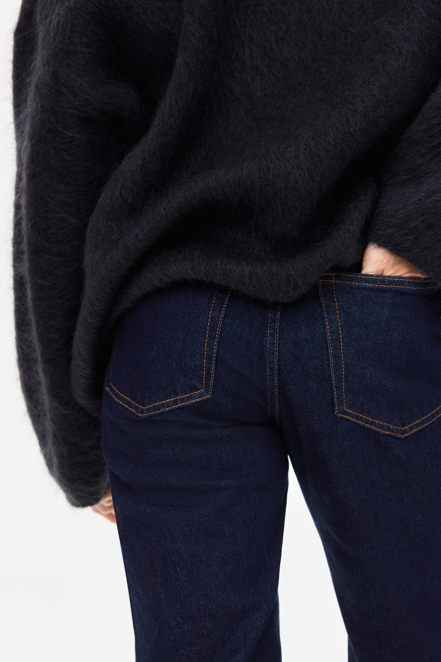 MAMA Straight jeans - Navy denim blue/Black/Dark denim blue/Denim blue/Dark denim grey/Black/Washed out/Cream/Denim blue - 5