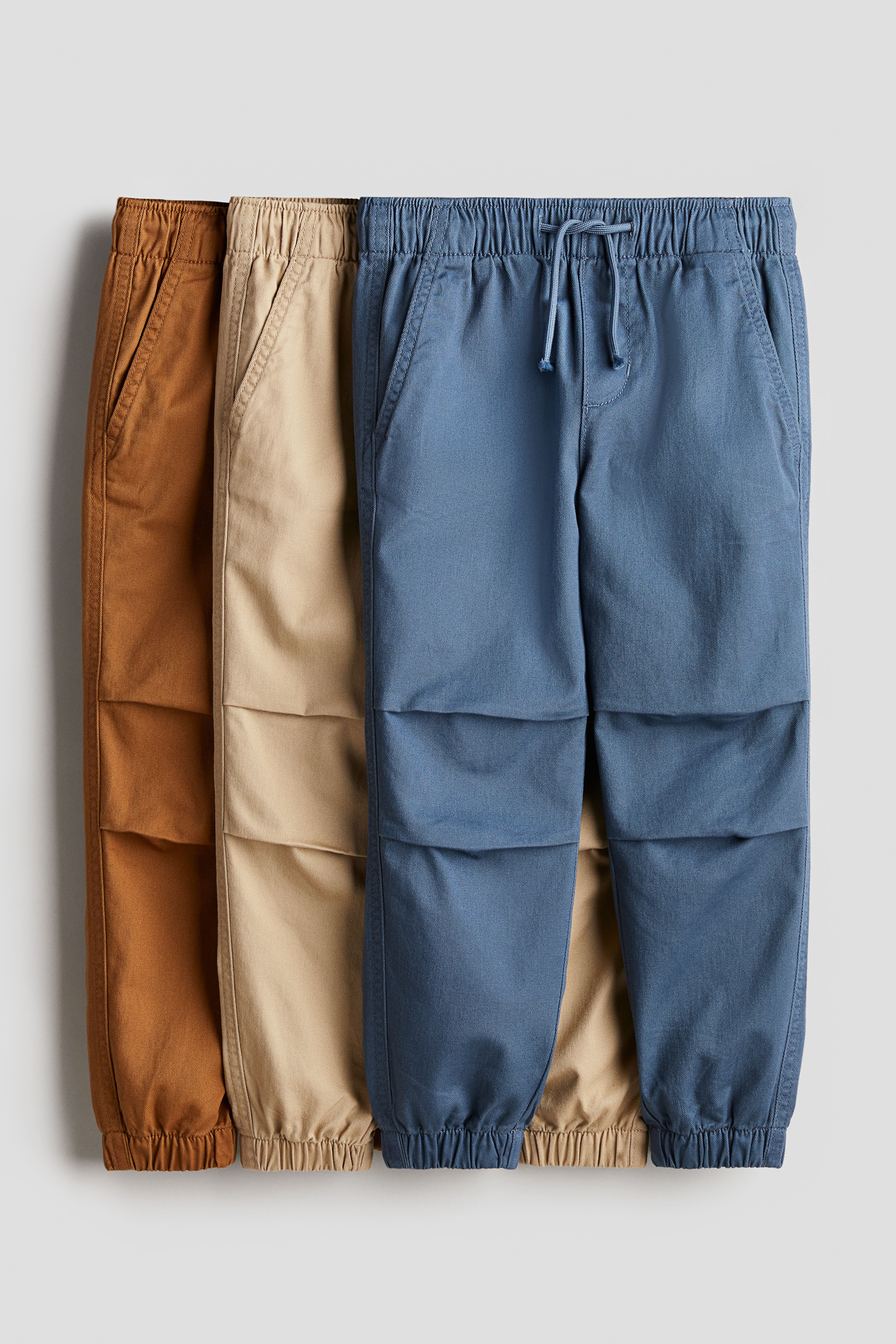 Hm cotton twill joggers hotsell