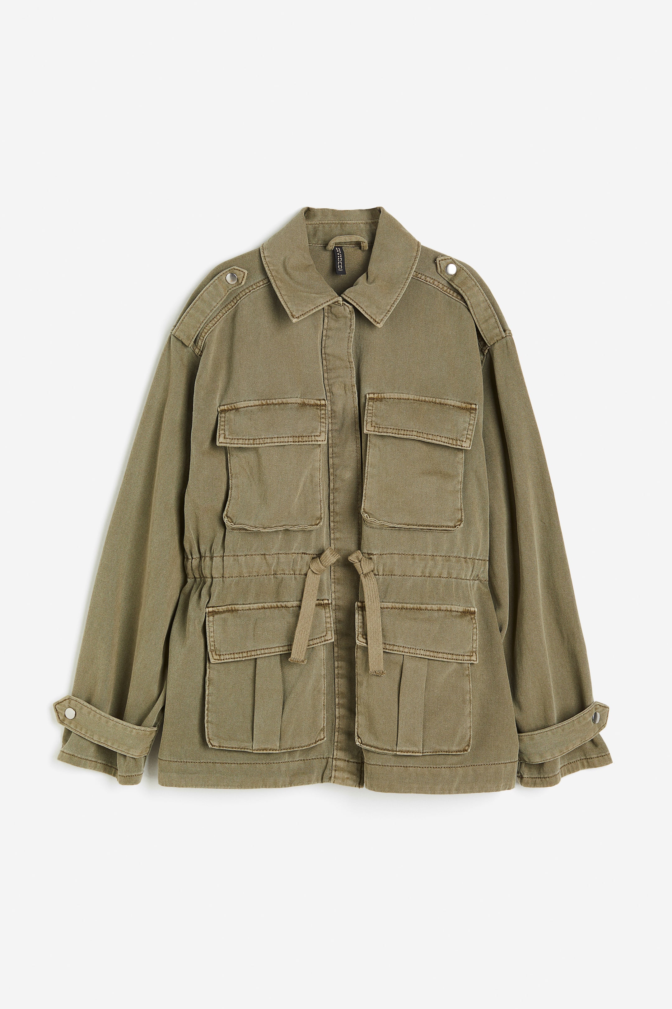 Cotton Twill Utility Jacket