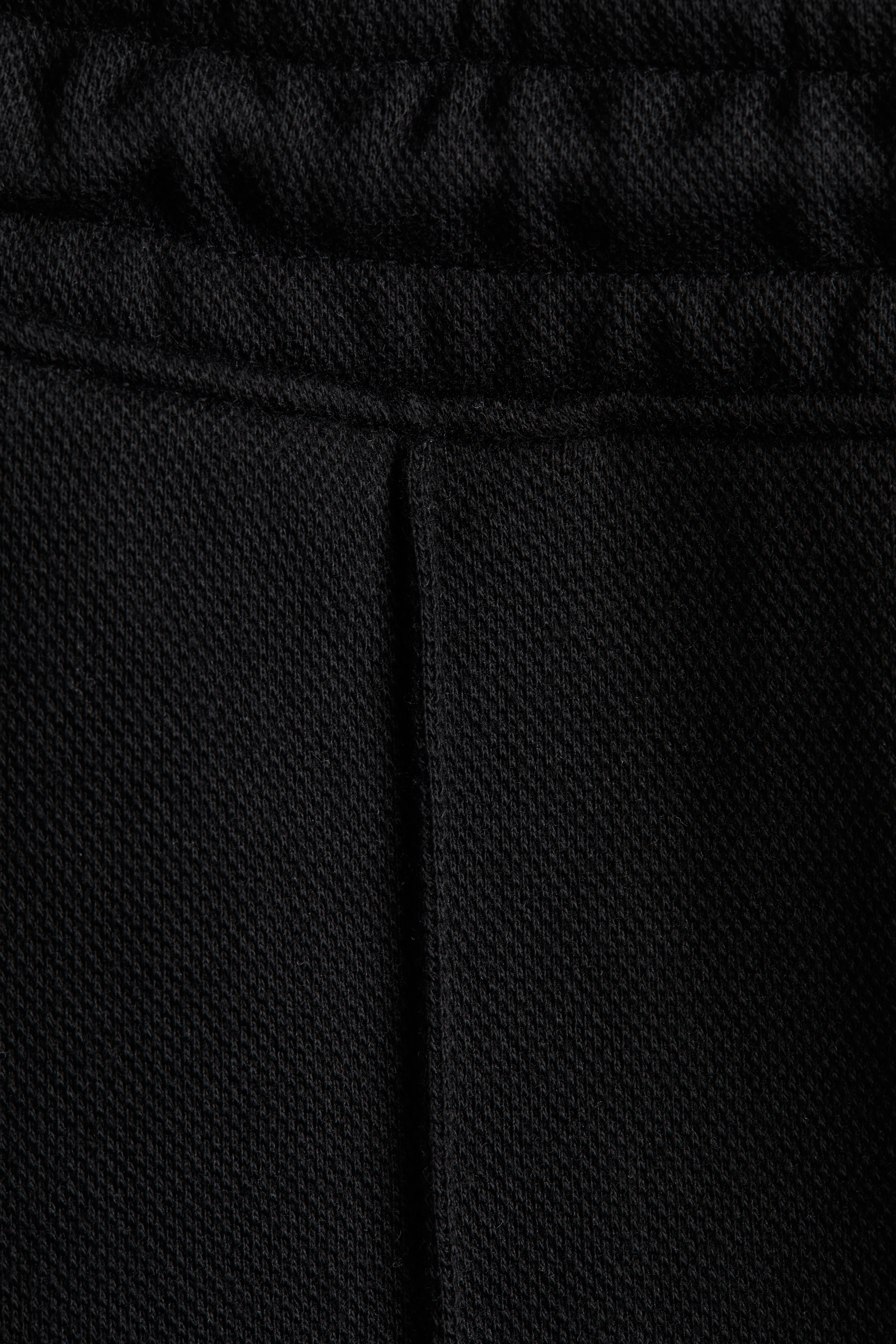 Straight-Leg Piqué Joggers