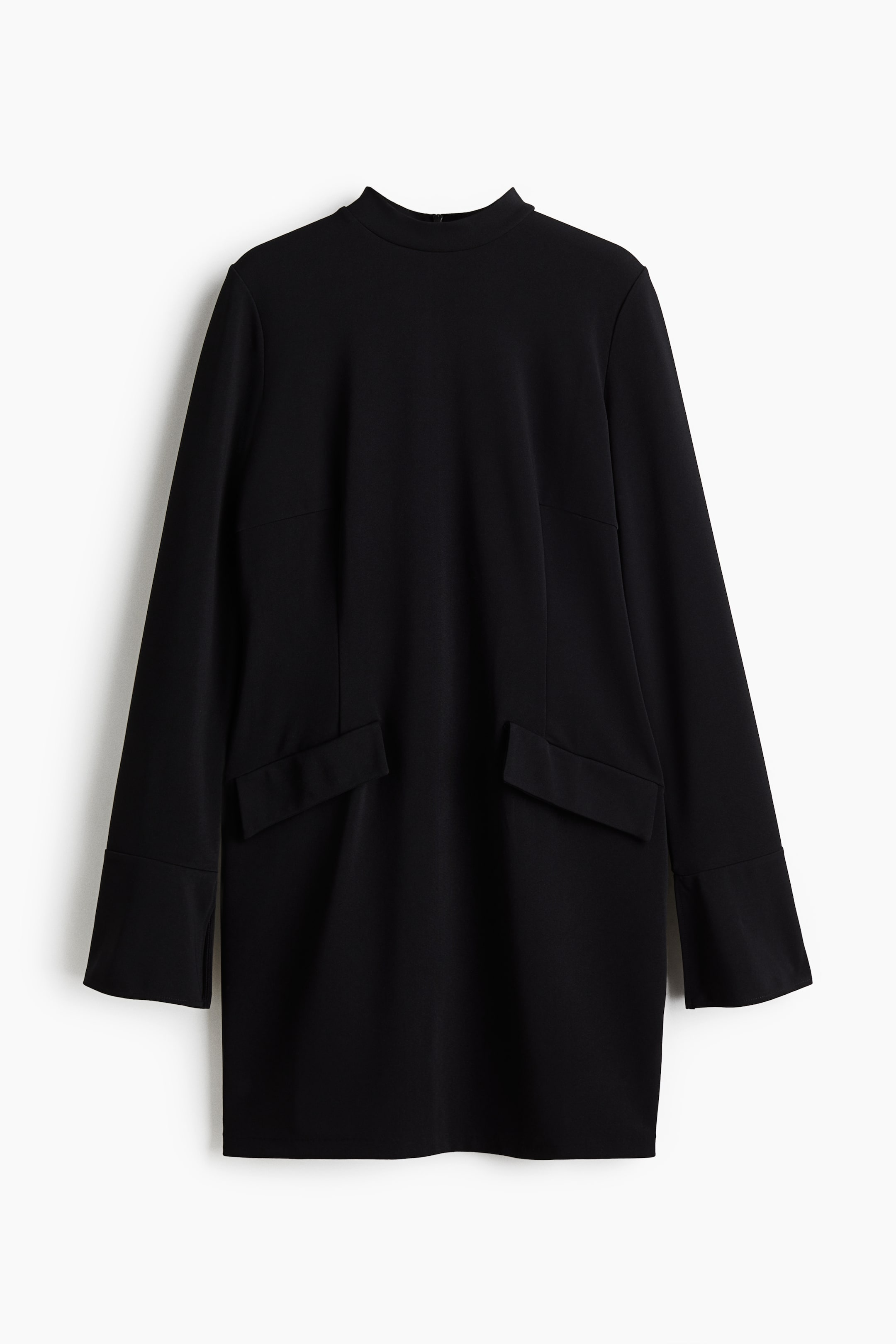 Se større billede: Kjole i interlockjersey - Sort - DAME | H&M DK 6